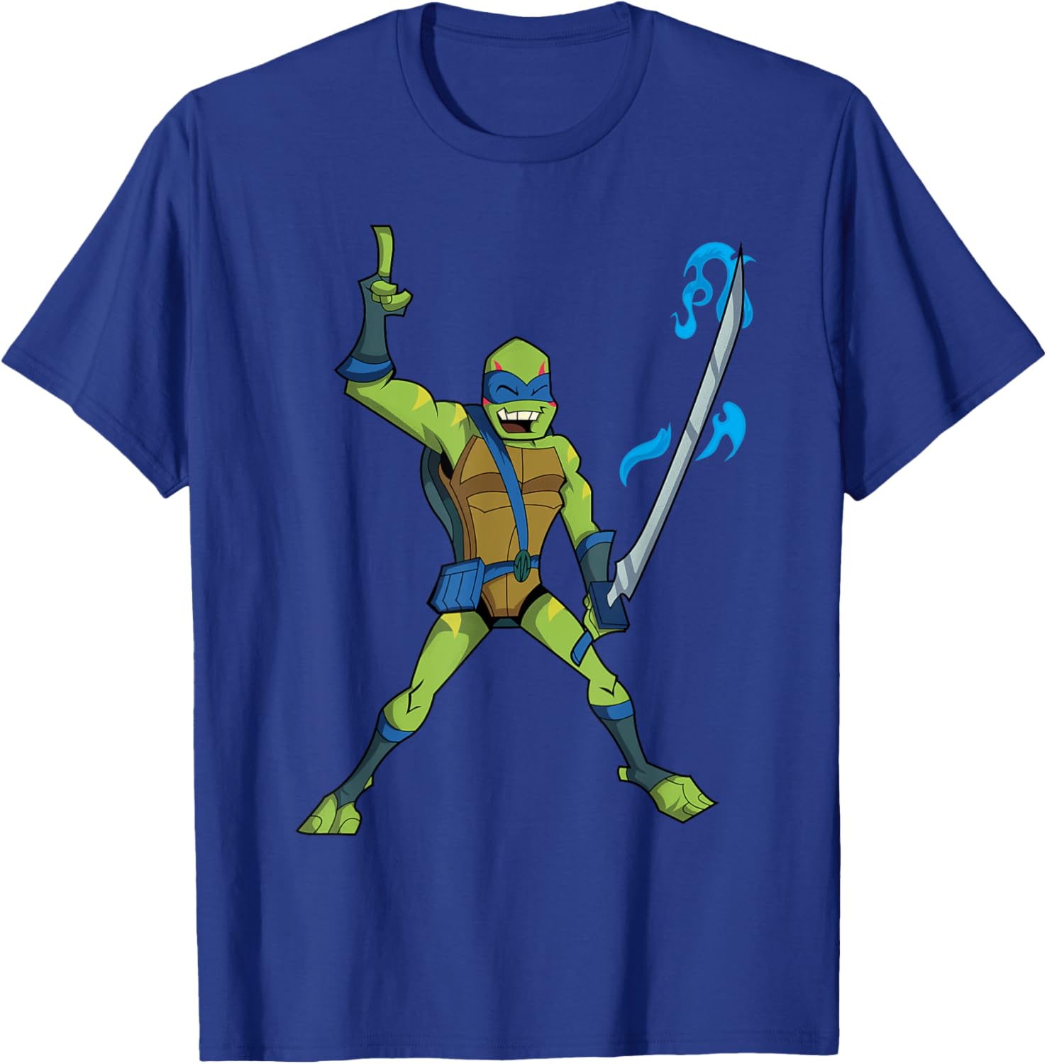 Mademark Teenage Mutant Ninja Turtles Leonardo Portal Jutsu T-Shirt - 7