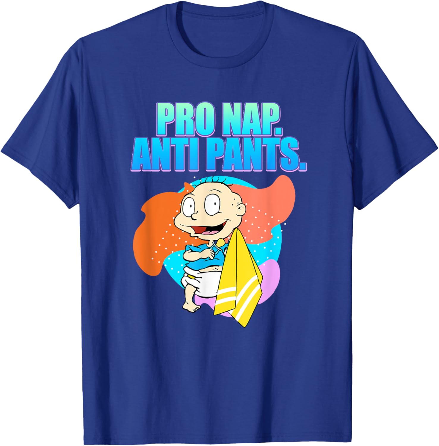 Mademark x Rugrats Tommy Pickles Pro Nap Anti Pants T-Shirt for Kids - 3