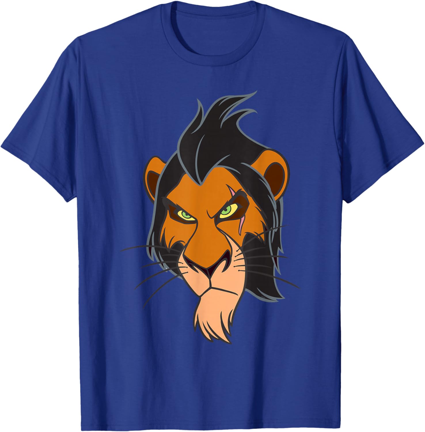 Disney Scar Big Face Costume T-Shirt for Lion King Fans - 22