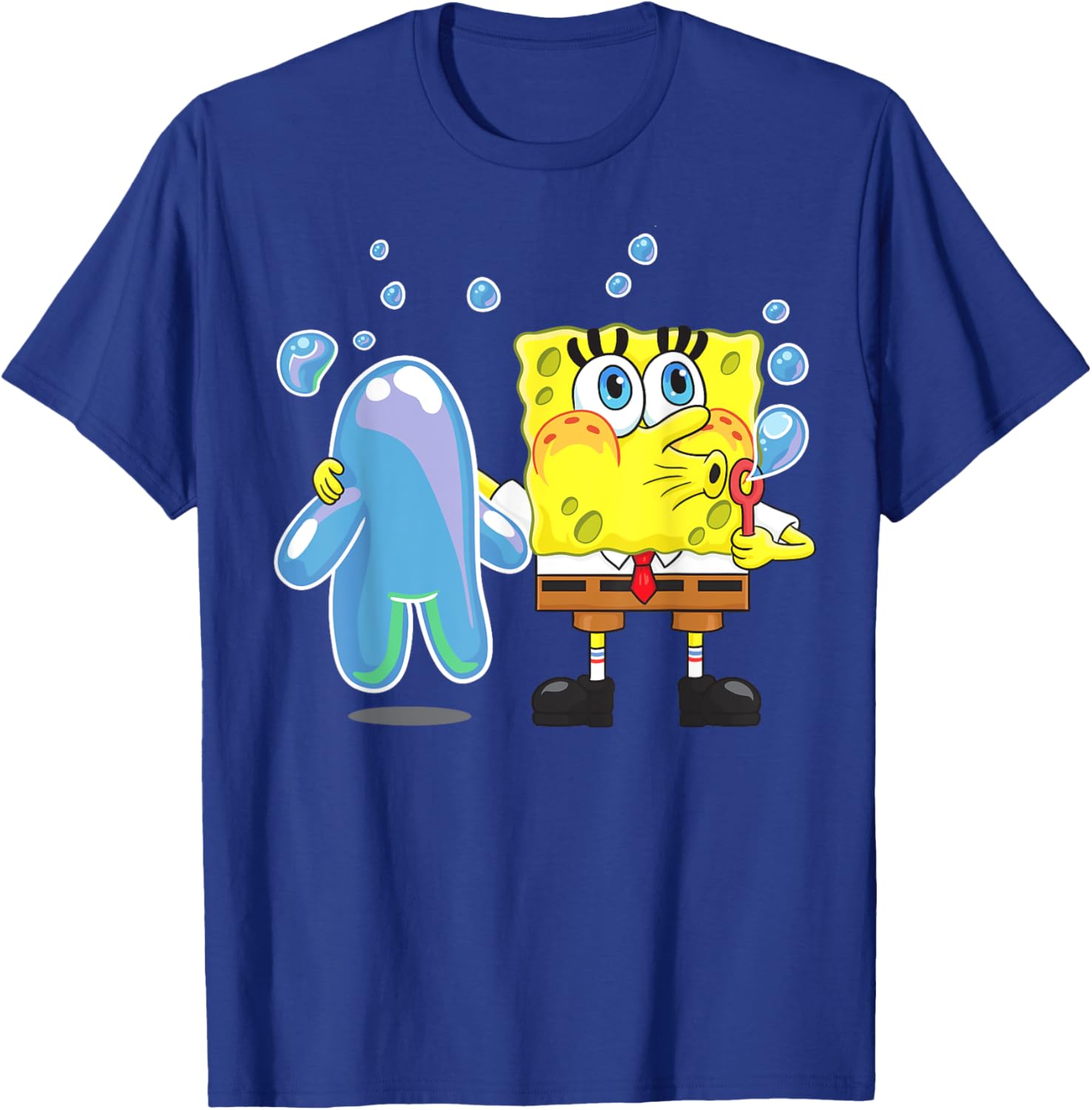 Mademark x SpongeBob SquarePants Bubble Technique T-Shirt for Fun Style - 17