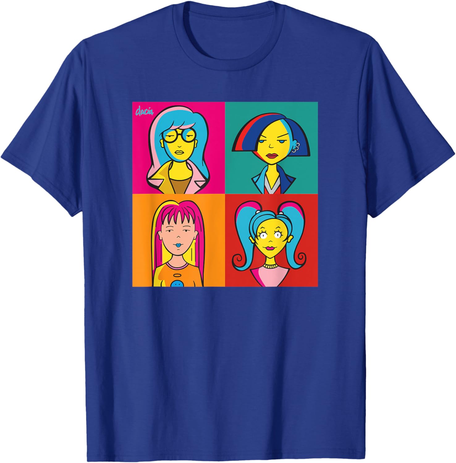 Mademark x Daria Ladies Pop Art T-Shirt - Fun Fashion for Every Occasion - 8