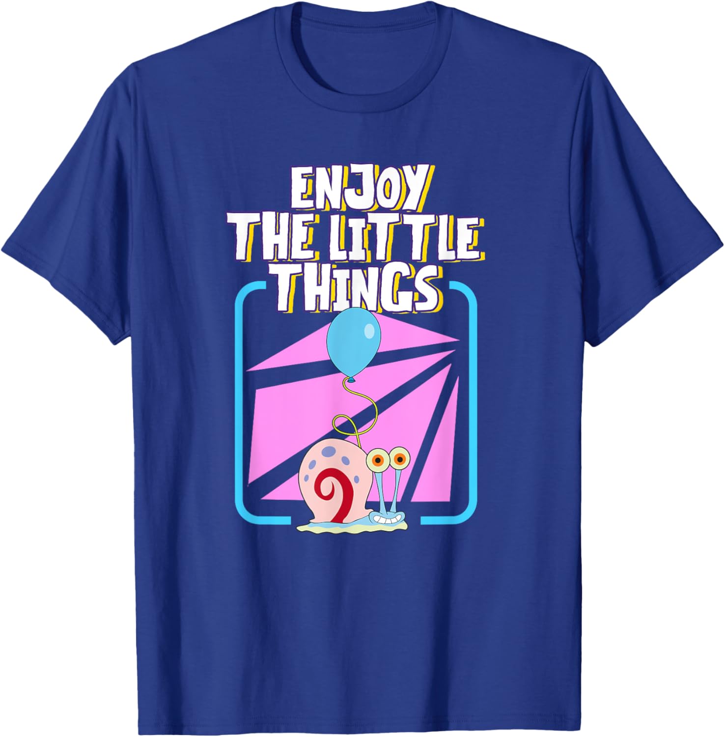 Mademark x SpongeBob Gary Enjoy the Little Things T-Shirt for Everyone - 5
