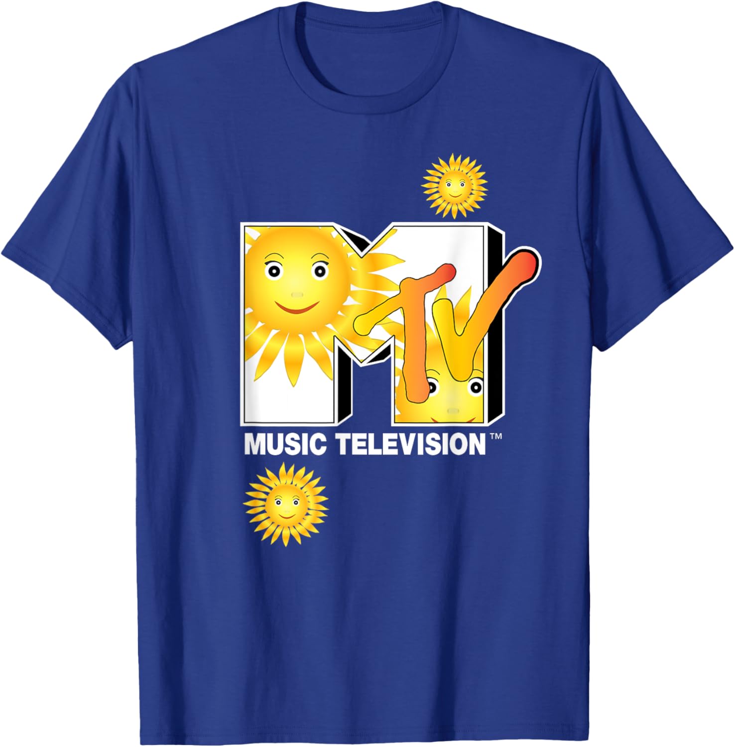 Mademark x MTV Bright Smiling Sun T-Shirt - Fun & Stylish Apparel - 6