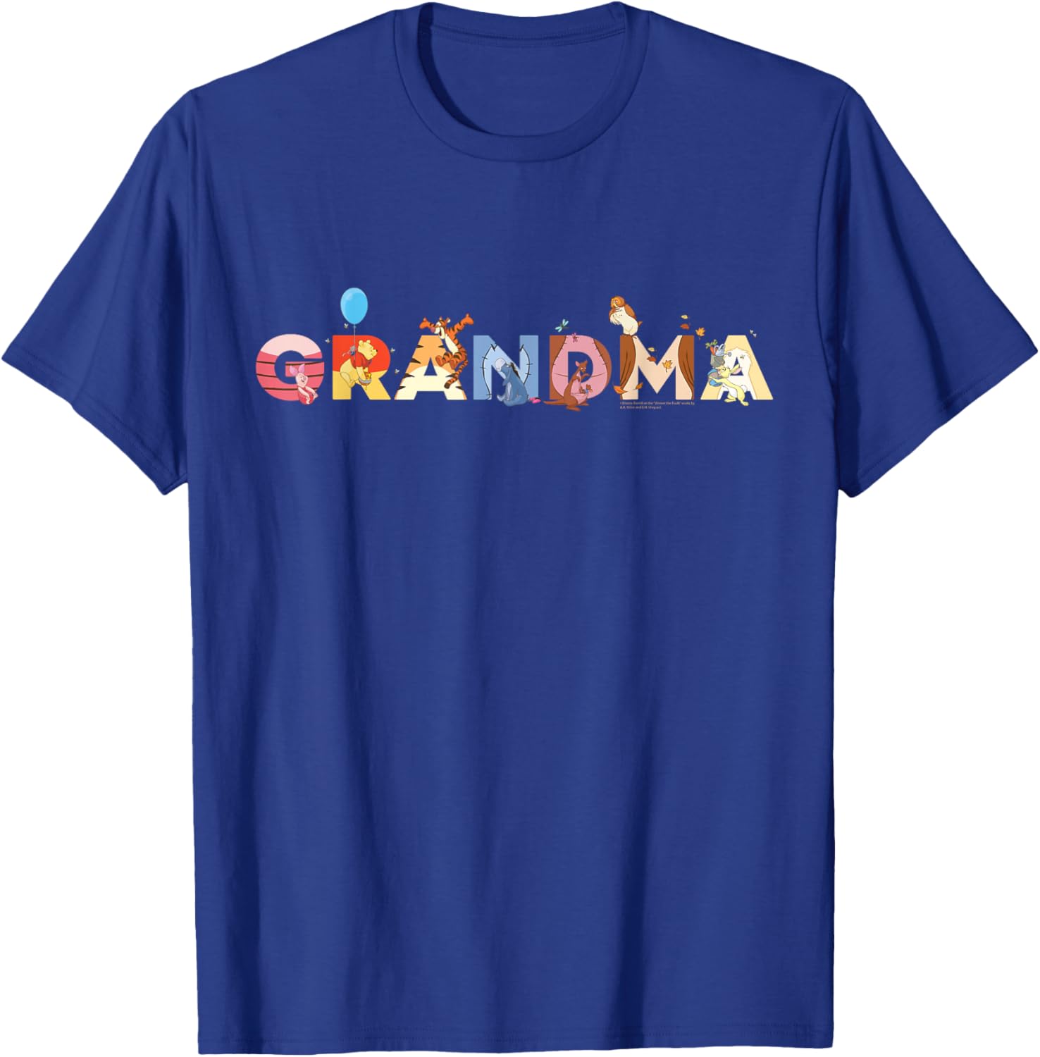 Disney Winnie the Pooh Grandma Gift Family Trip T-Shirt for Fun Adventures - 13