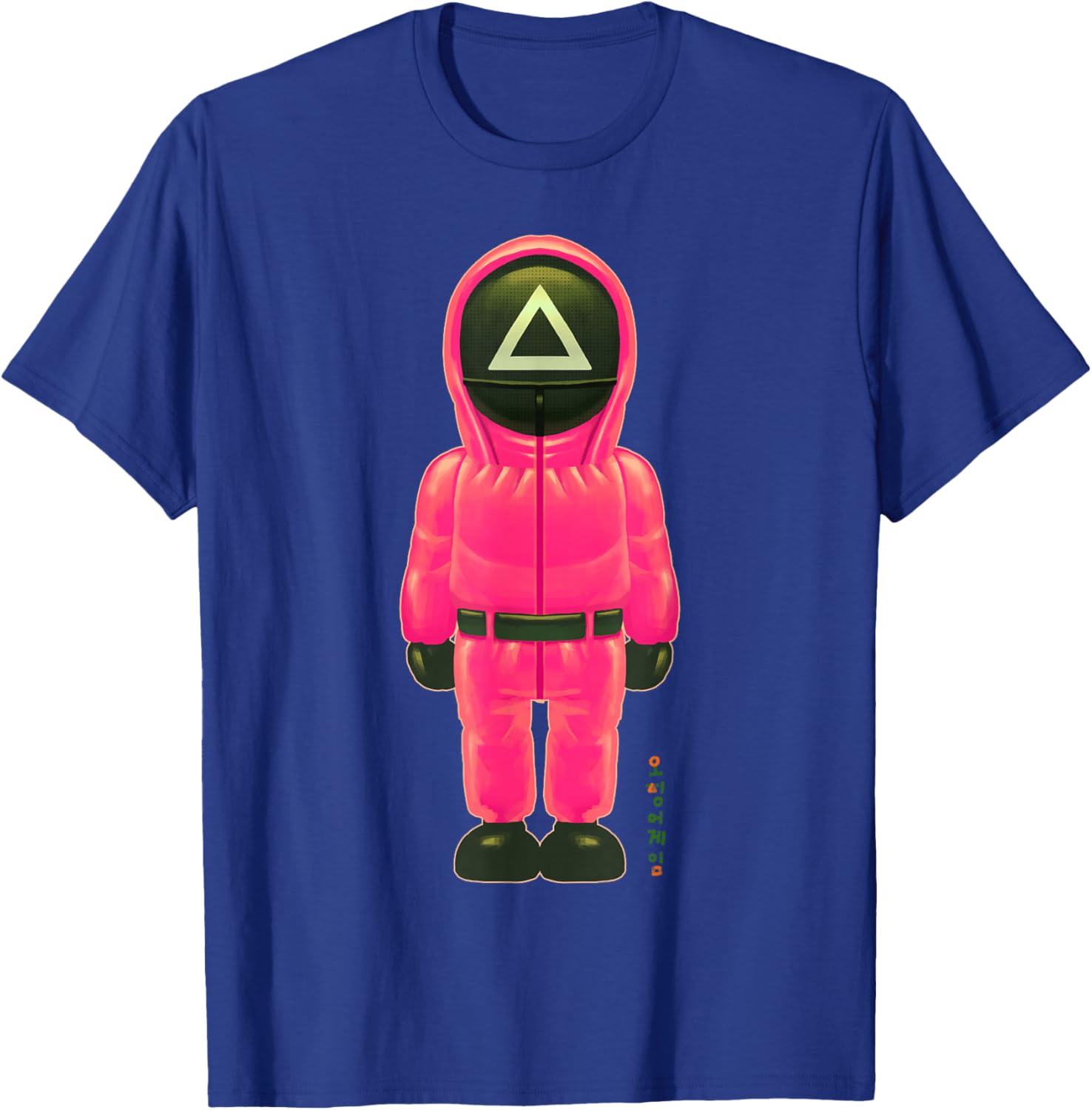 Squid Game Chibi Pink Soldier Full Body T-Shirt for Fans and Collectors - 4