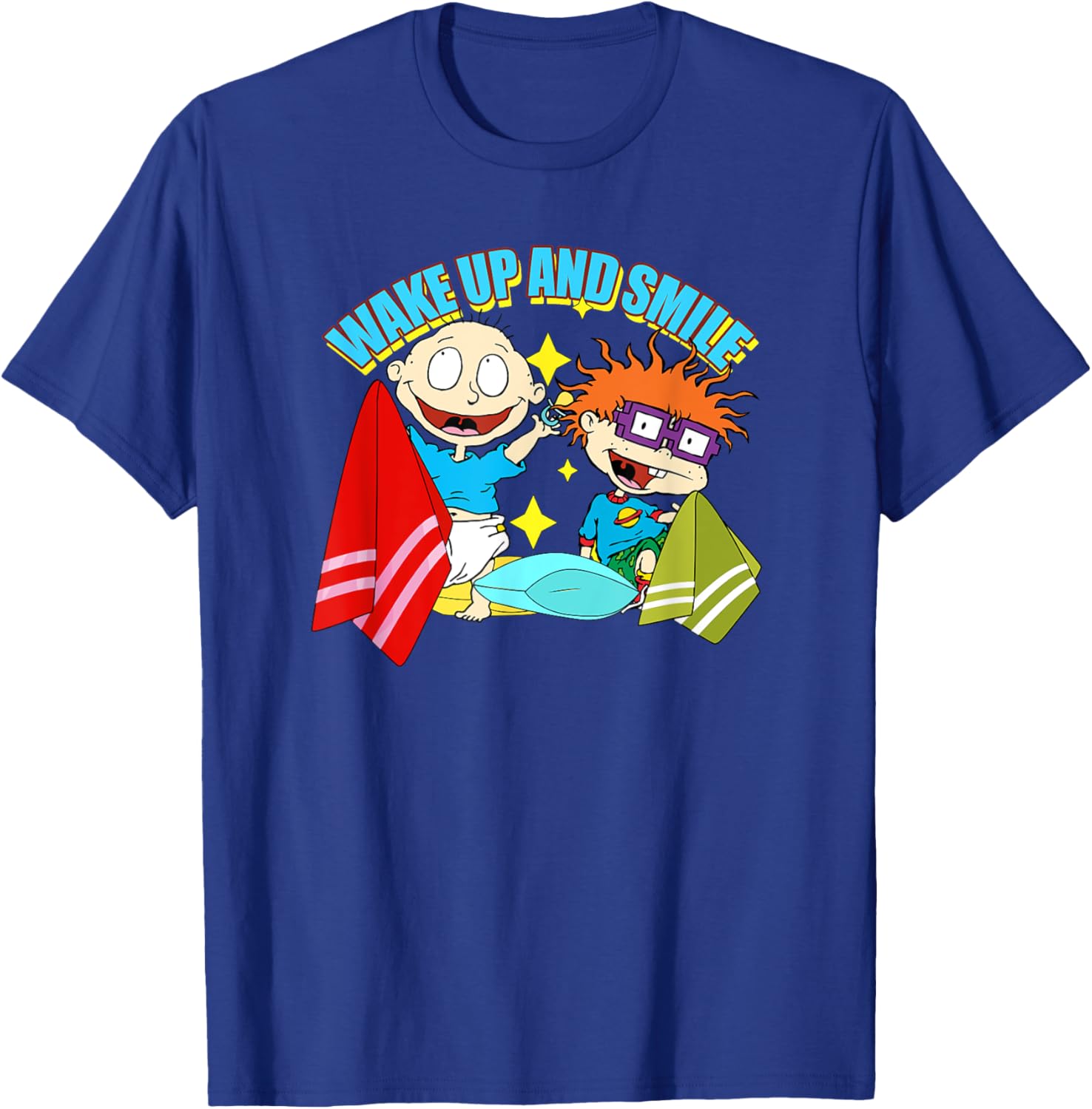 Mademark x Rugrats Tommy and Chuckie Wake Up and Smile T-Shirt for Kids - 3