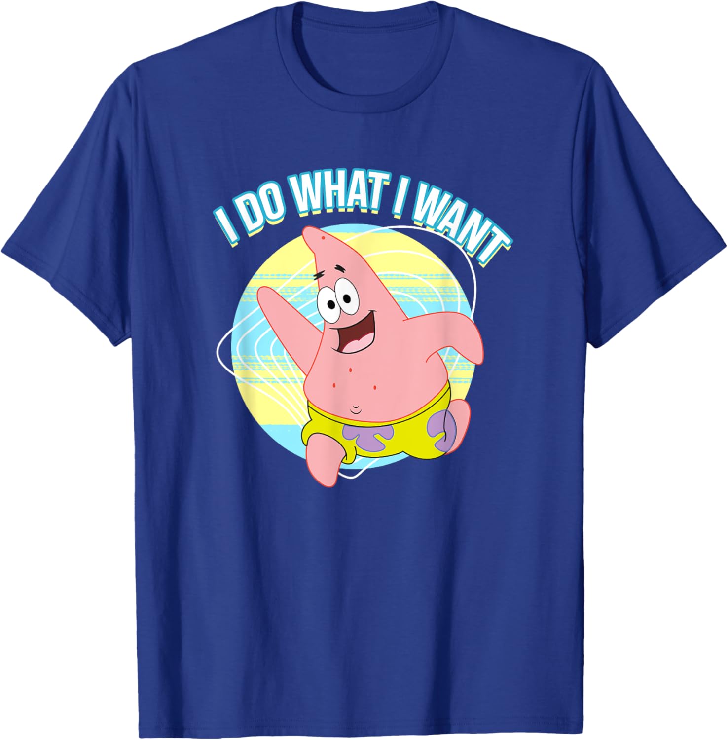 Mademark Patrick Star I Do What I Want T-Shirt for Fun Fashion Lovers - 3