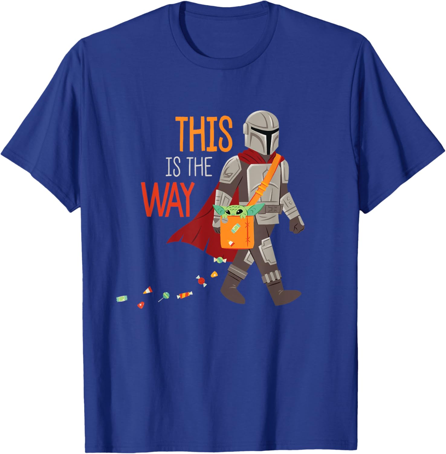 Star Wars The Mandalorian Grogu This is The Way Halloween T-Shirt - 3