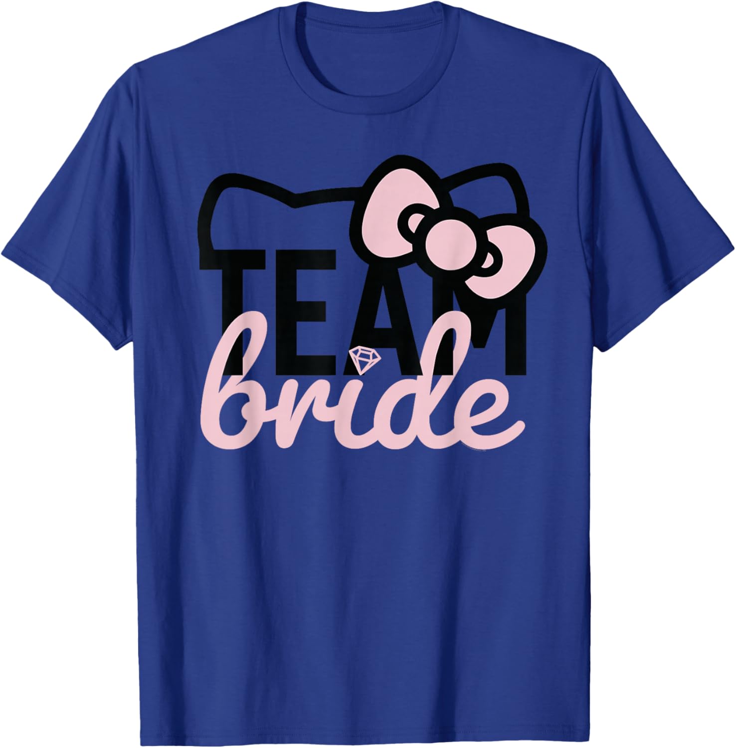 Hello Kitty Team Bride Bridesmaid T-Shirt for Fun Bridal Parties - 4