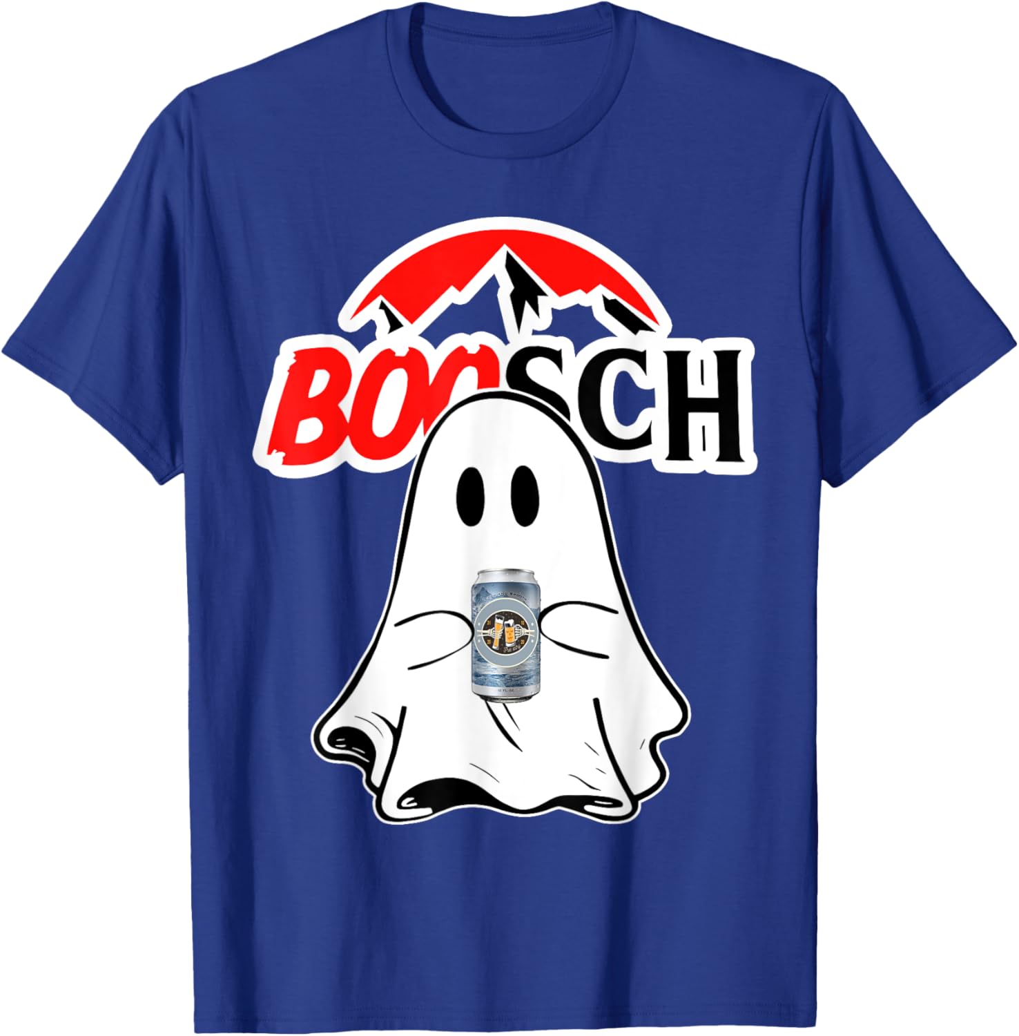 Funny Ghost Beer Drinking T-Shirt for Halloween Party - Unisex Design - 13
