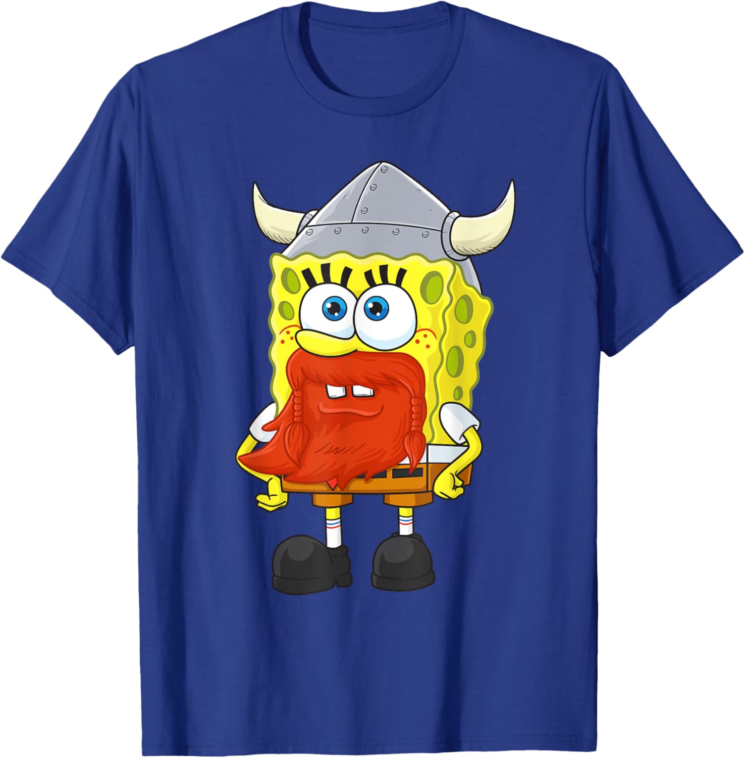 Mademark SpongeBob Happy Leif Erikson Day T-Shirt for Fun Celebrations - 15
