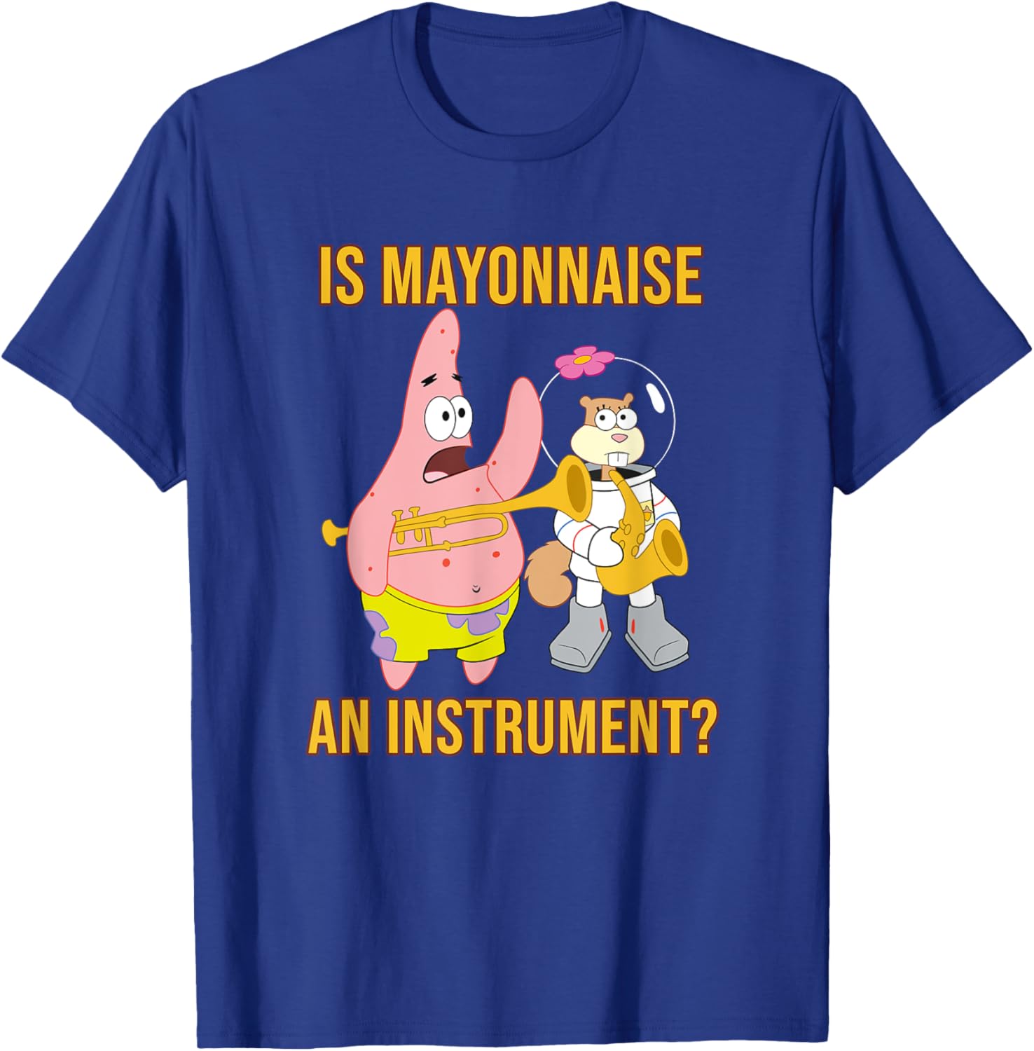 Mademark x SpongeBob SquarePants Mayonnaise Instrument T-Shirt for Fans - 5