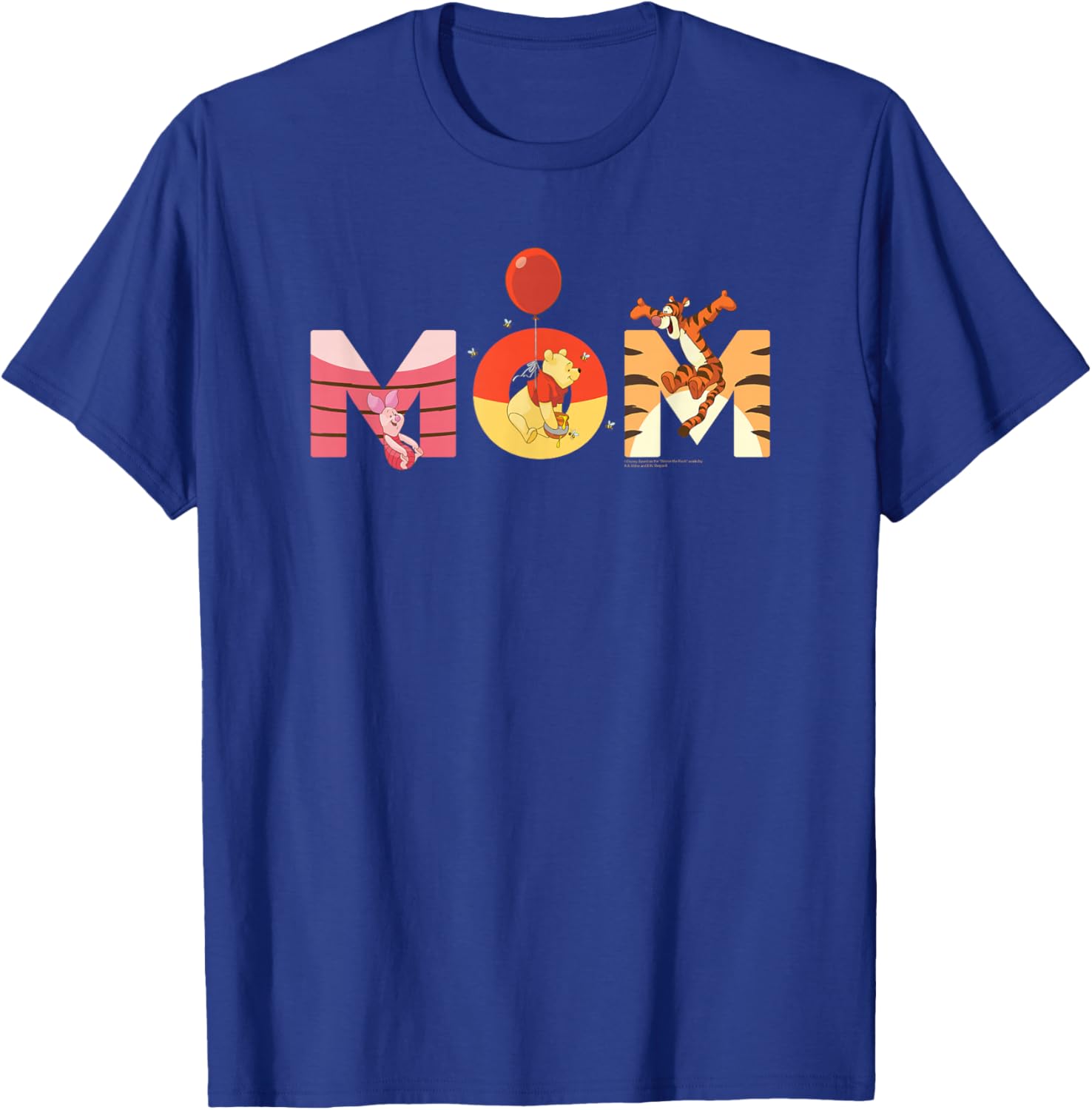 Disney Winnie the Pooh Mother's Day T-Shirt for Moms Birthday Gift - 8