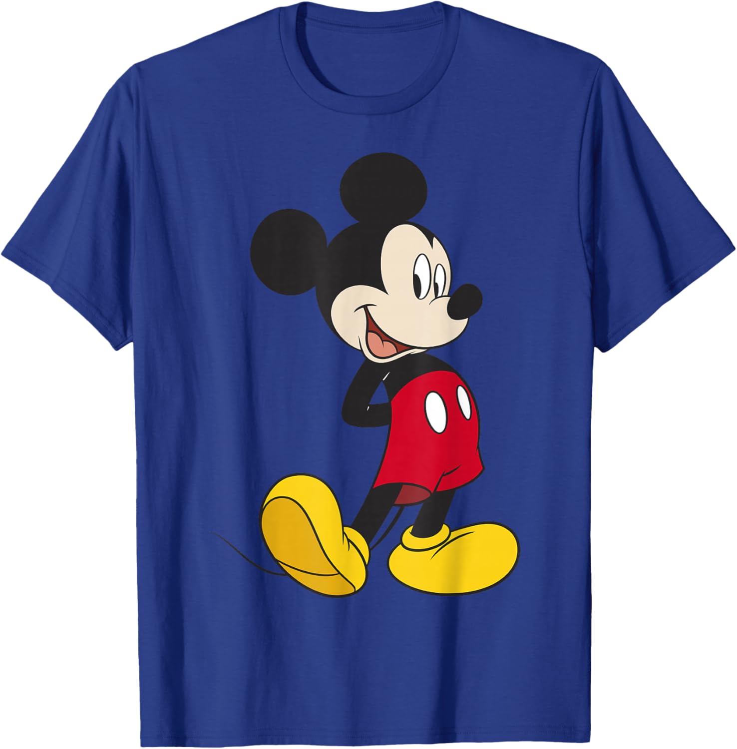 Disney Mickey and Friends Classic Mickey Mouse Portrait T-Shirt for Fans - 4