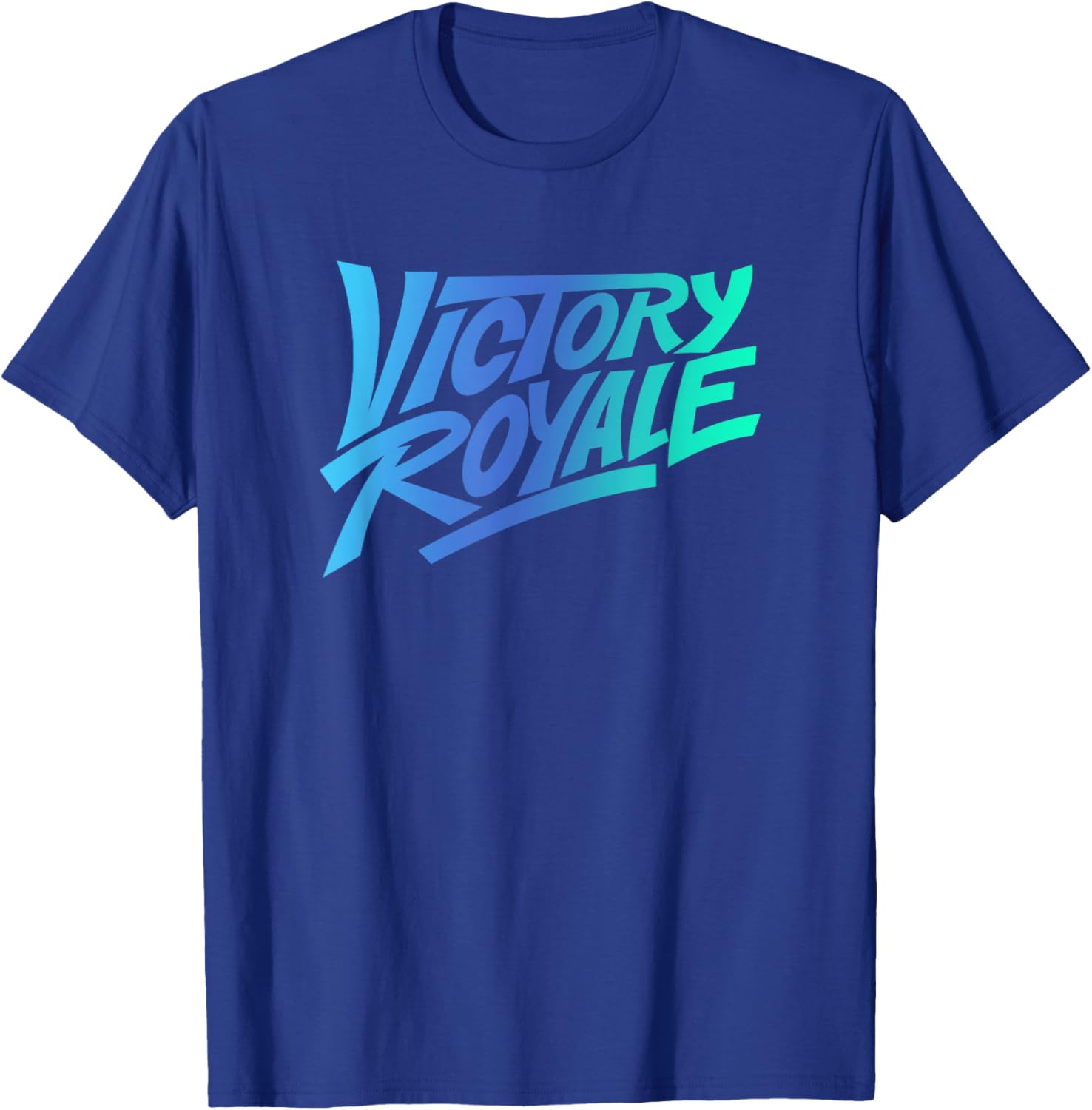 Fortnite Victory Royale Gradient Logo T-Shirt for Gamers and Fans - 5
