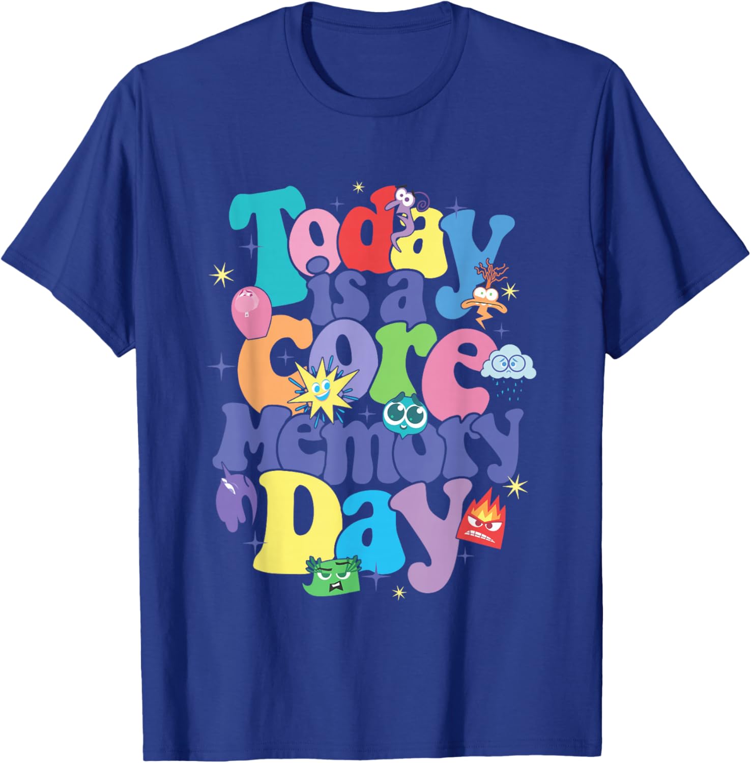 Disney Pixar Inside Out 2 Core Memory Day T-Shirt for All Ages - 1