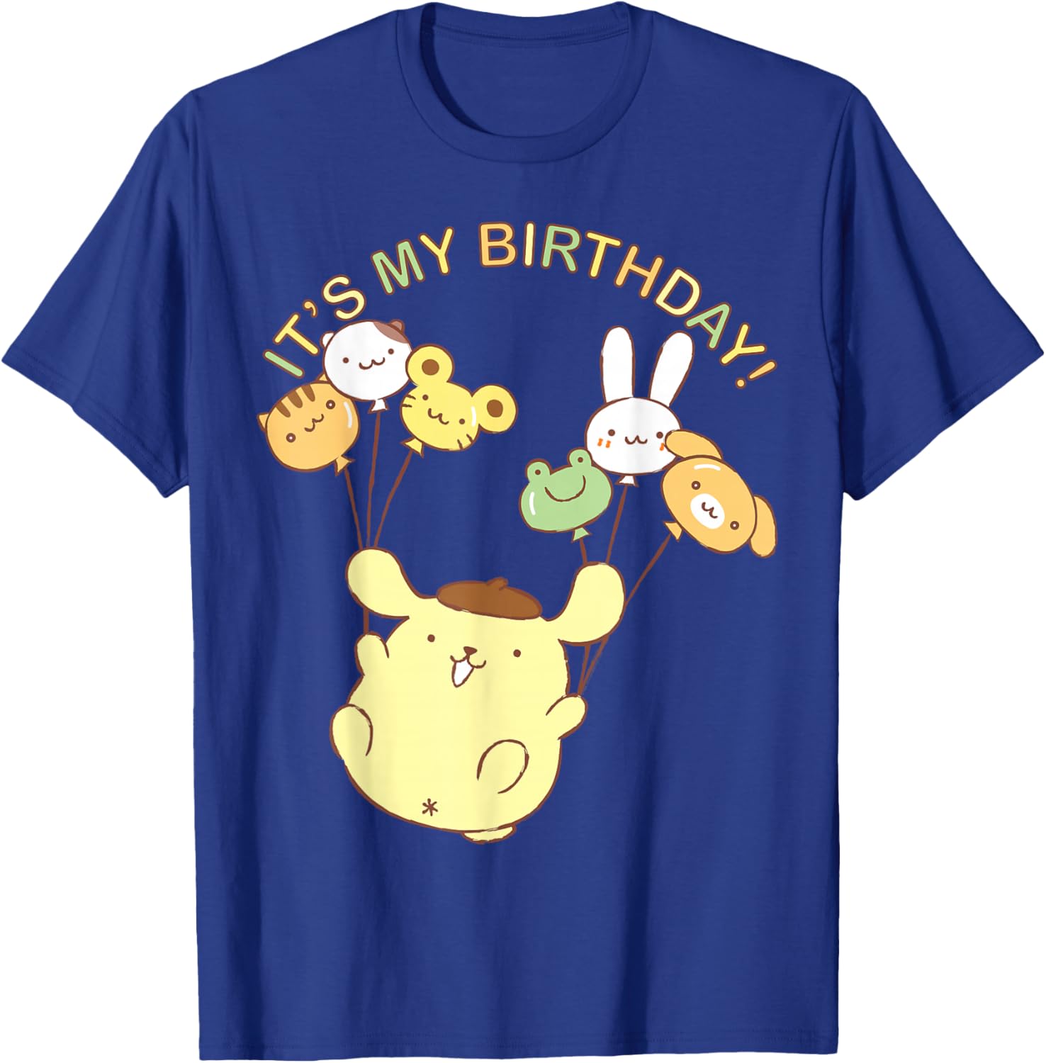 Pompompurin It's My Birthday T-Shirt Cute Design for Celebrations - 10