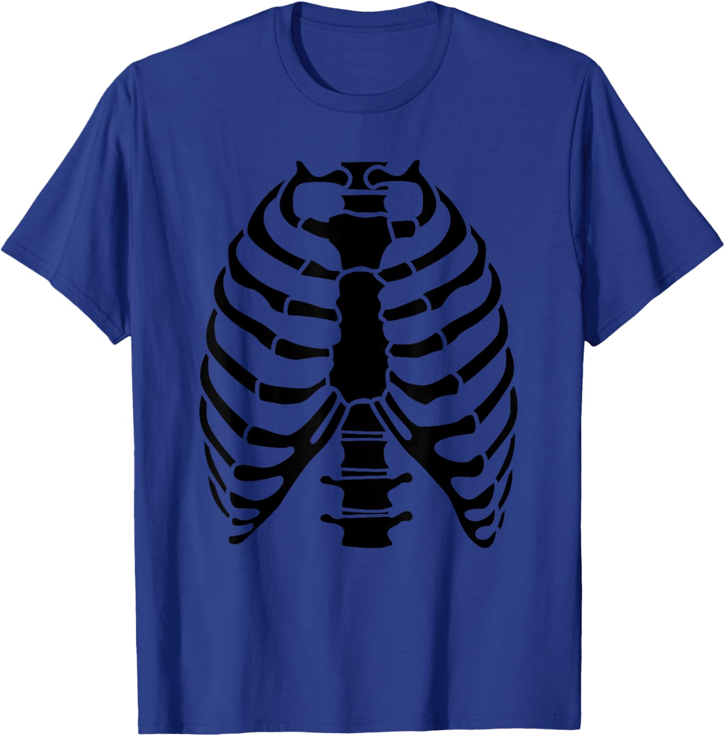 Skeleton Rib Cage Halloween Costume T-Shirt for Fun Celebrations - 3