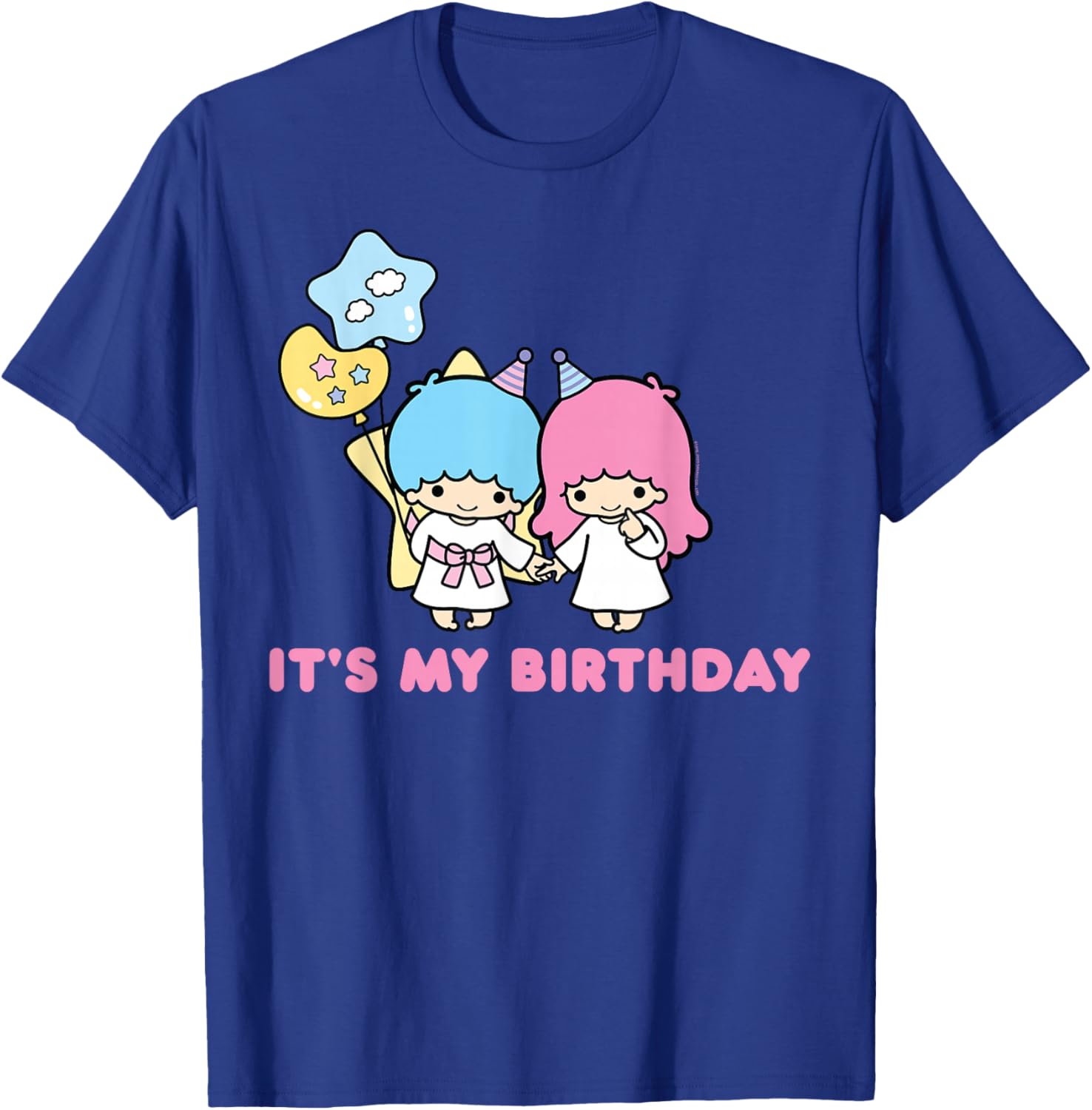 Little Twin Stars Birthday T-Shirt for Kids – Fun and Colorful Design - 7
