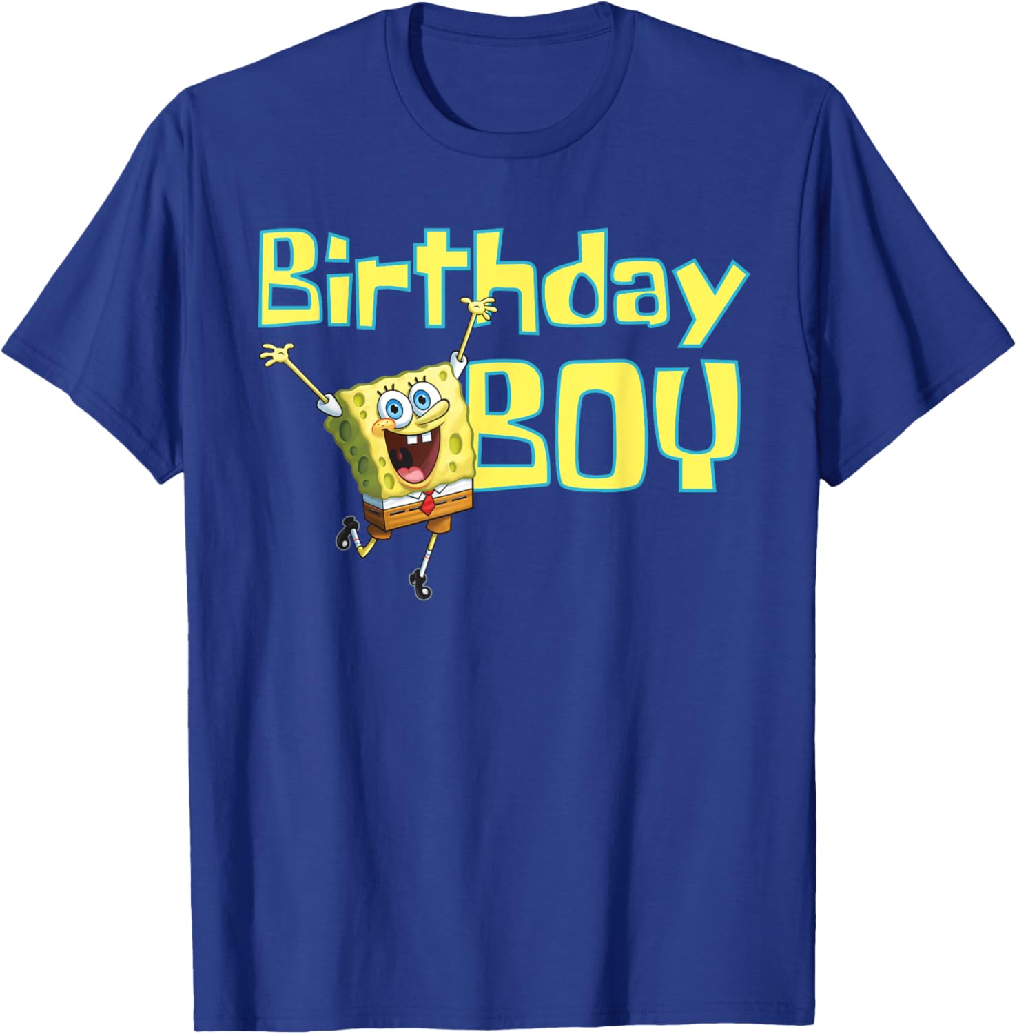 Mademark SpongeBob SquarePants Birthday Boy T-Shirt for Fun Celebrations - 20