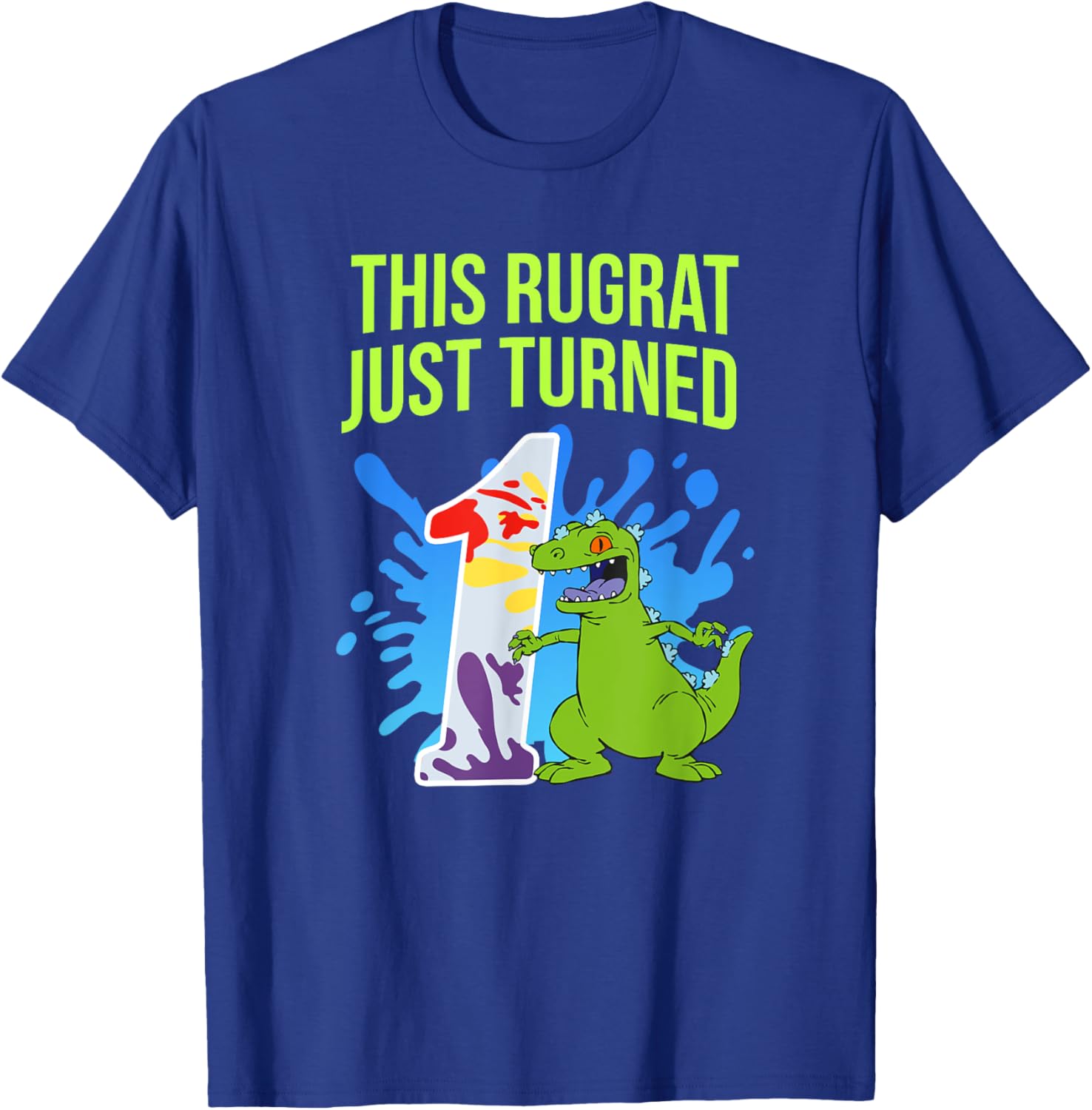 Mademark x Rugrats 1st Birthday T-Shirt for Kids Fun Celebration Wear - 8