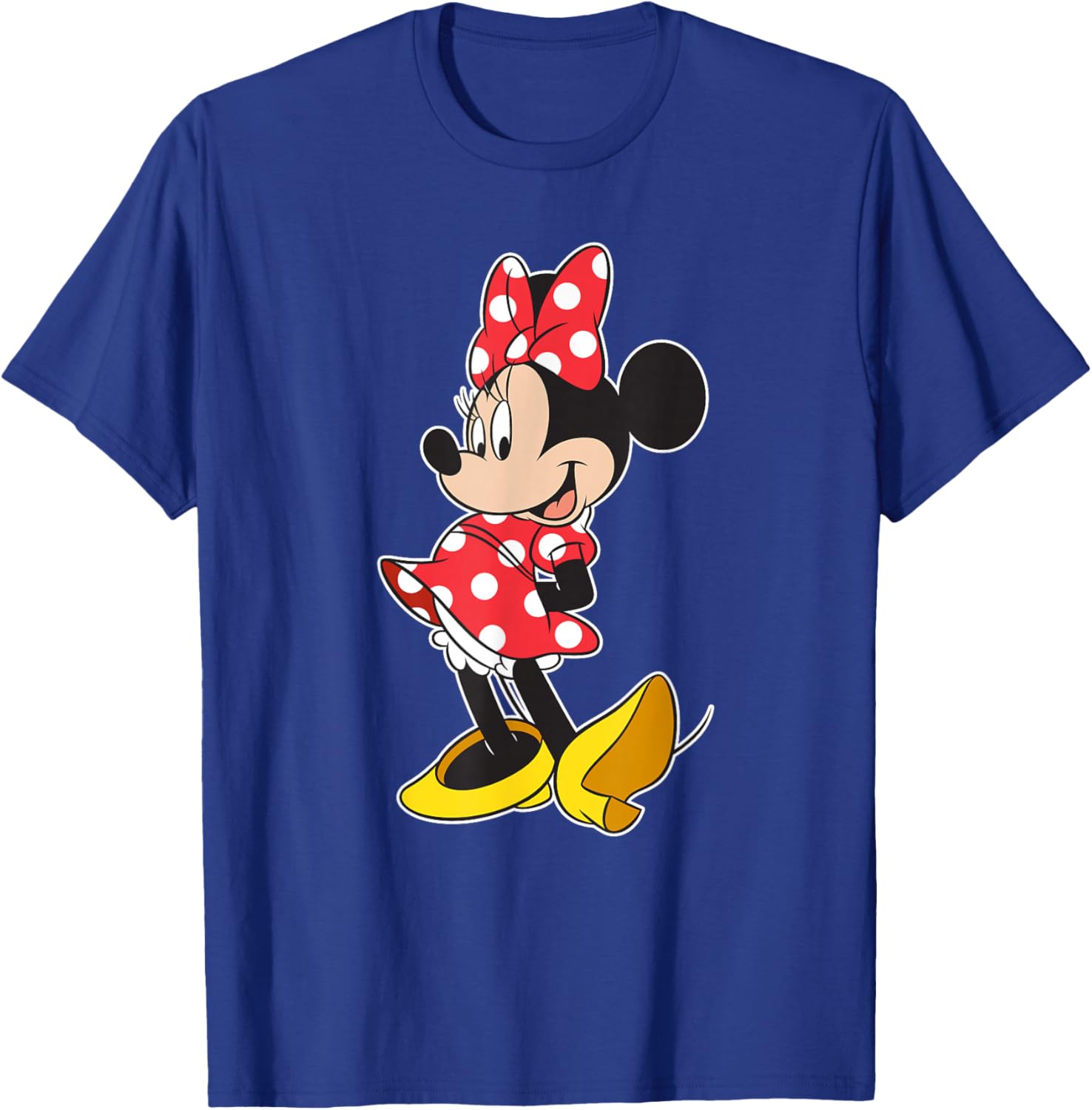 Cute Disney Minnie Mouse Classic Pose T-Shirt for Kids and Adults - 9