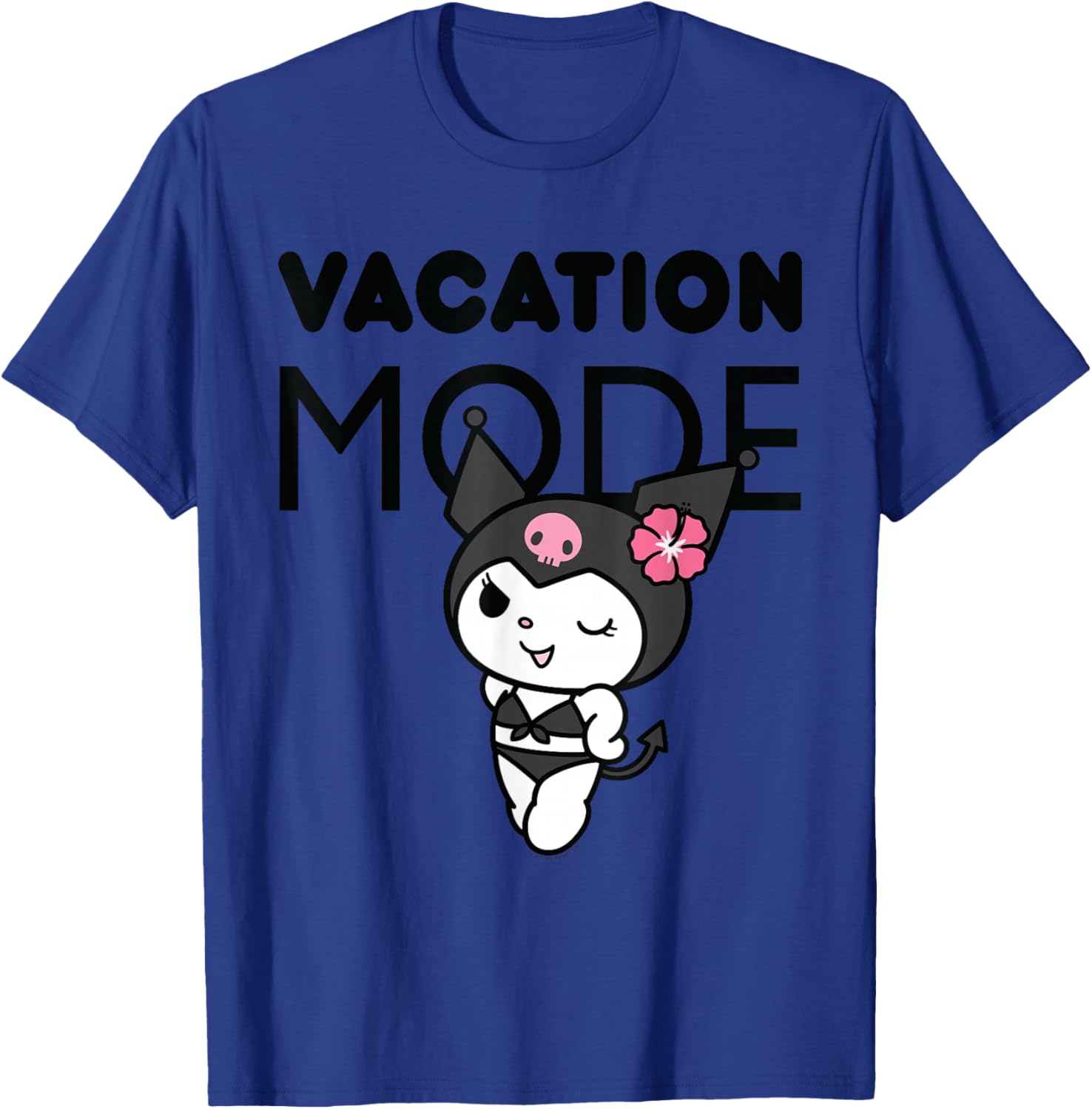Kuromi Vacation Mode T-Shirt for Fun Summer Outfits and Casual Style - 15