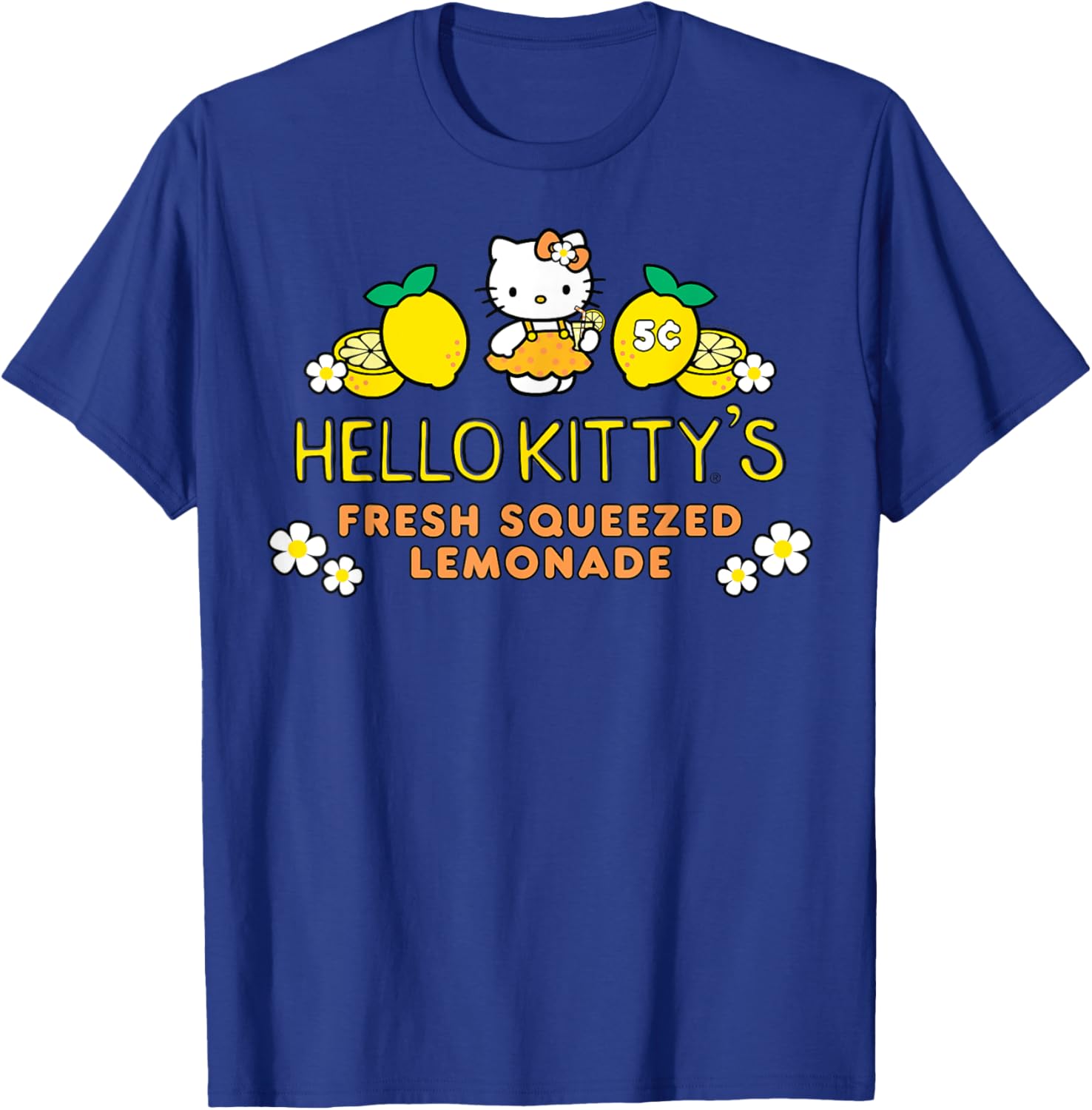 Hello Kitty Summer Lemonade T-Shirt for Fun and Stylish Days - 8