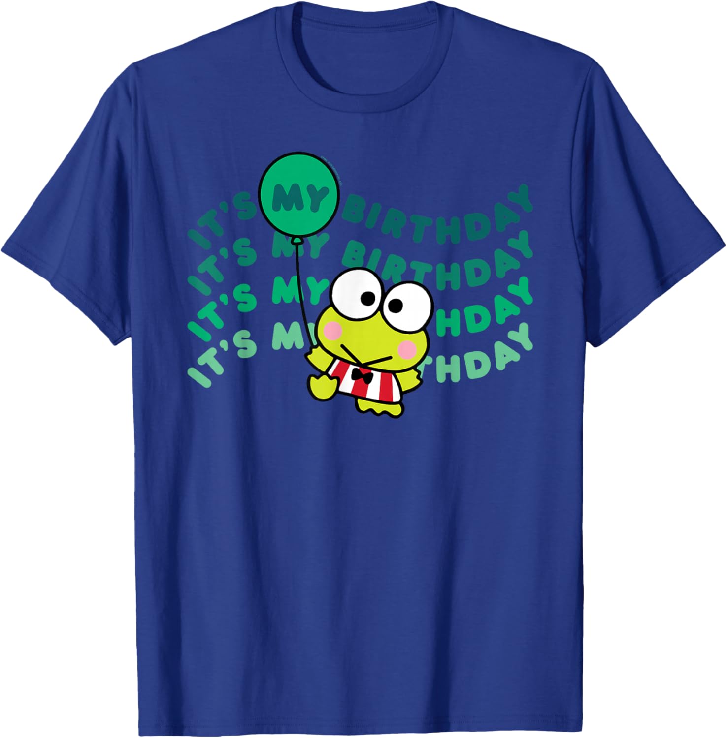 Keroppi It's My Birthday T-Shirt Fun & Cute Birthday Outfit for Kids - 16