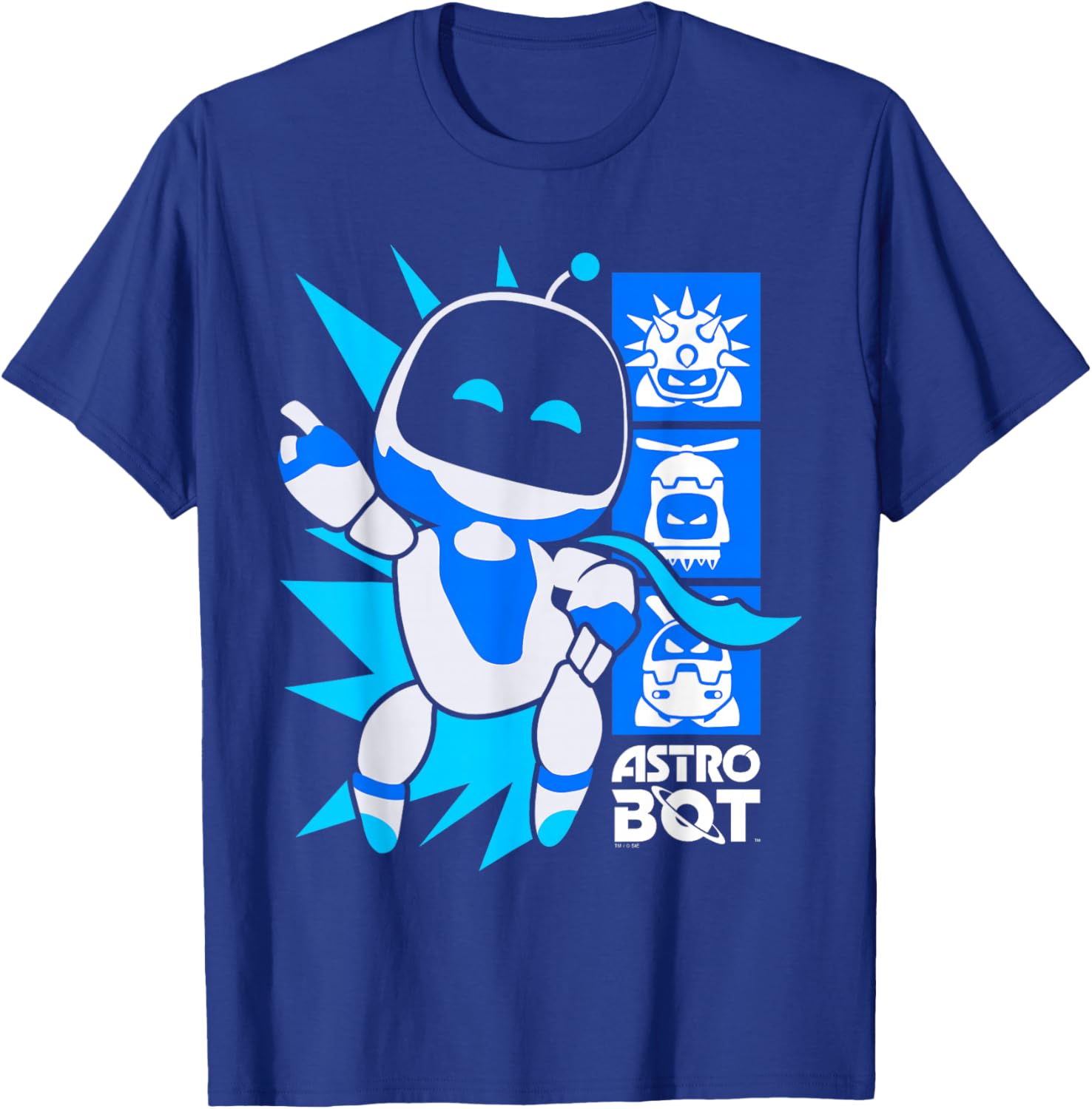 Astro Bot Rescue Mission Victory Pose Game T-Shirt for Gamers - 2