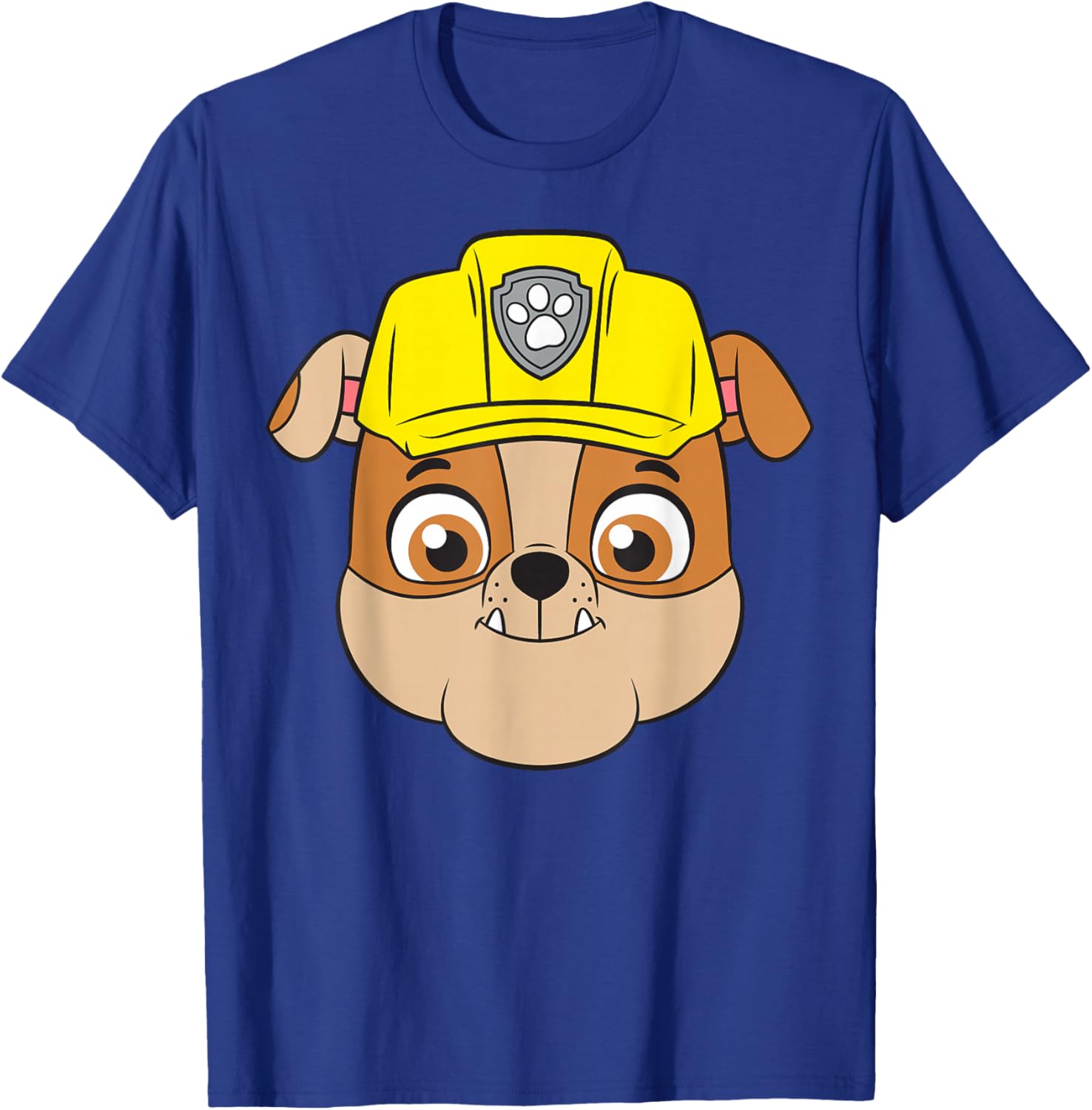 Adorable PAW Patrol RUBBLE Face T-Shirt for Kids - Fun Casual Wear - 10