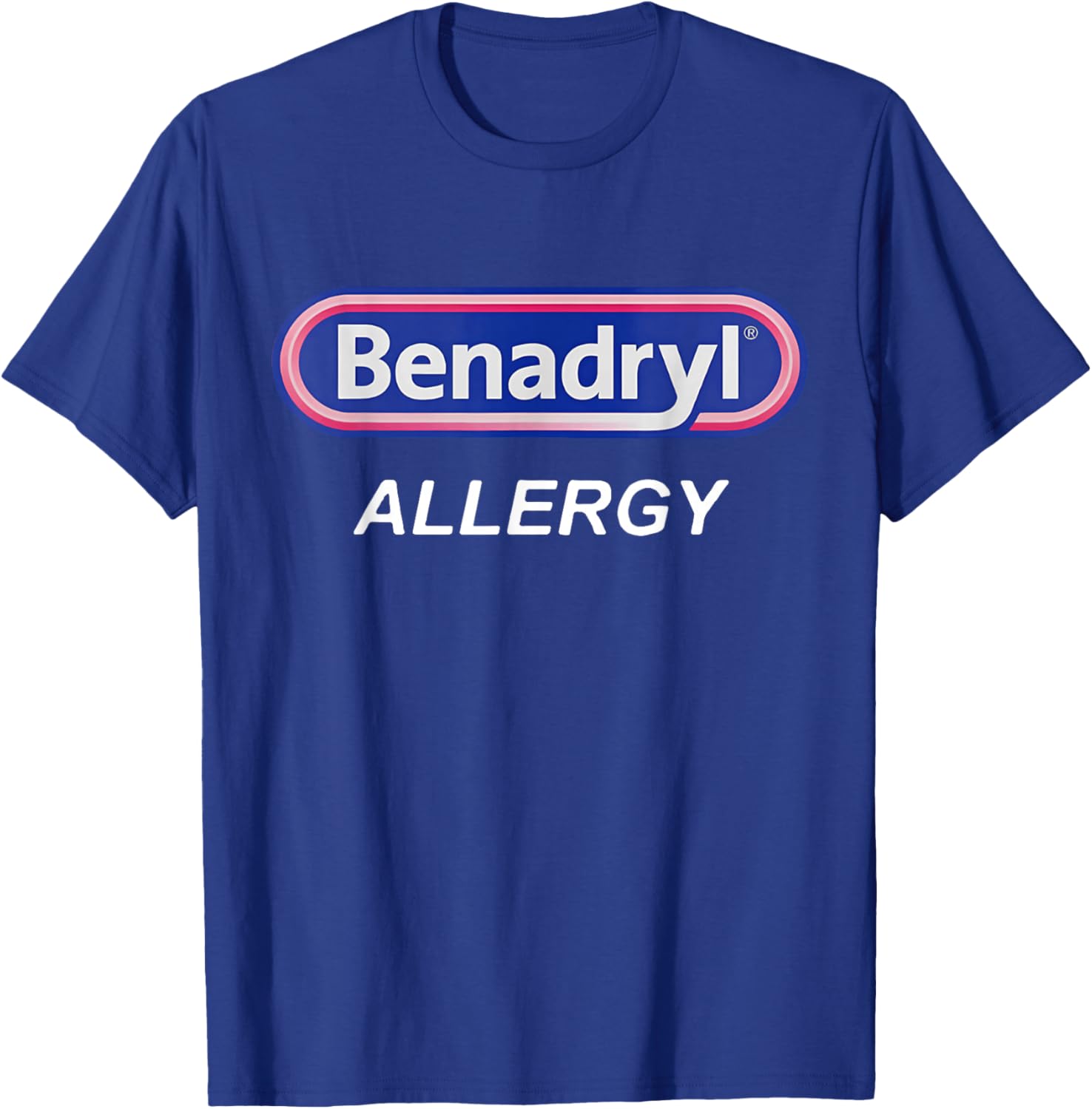 Benadryl Allergy Funny Nurse T-Shirt for Pharmacy Halloween Costume - 5