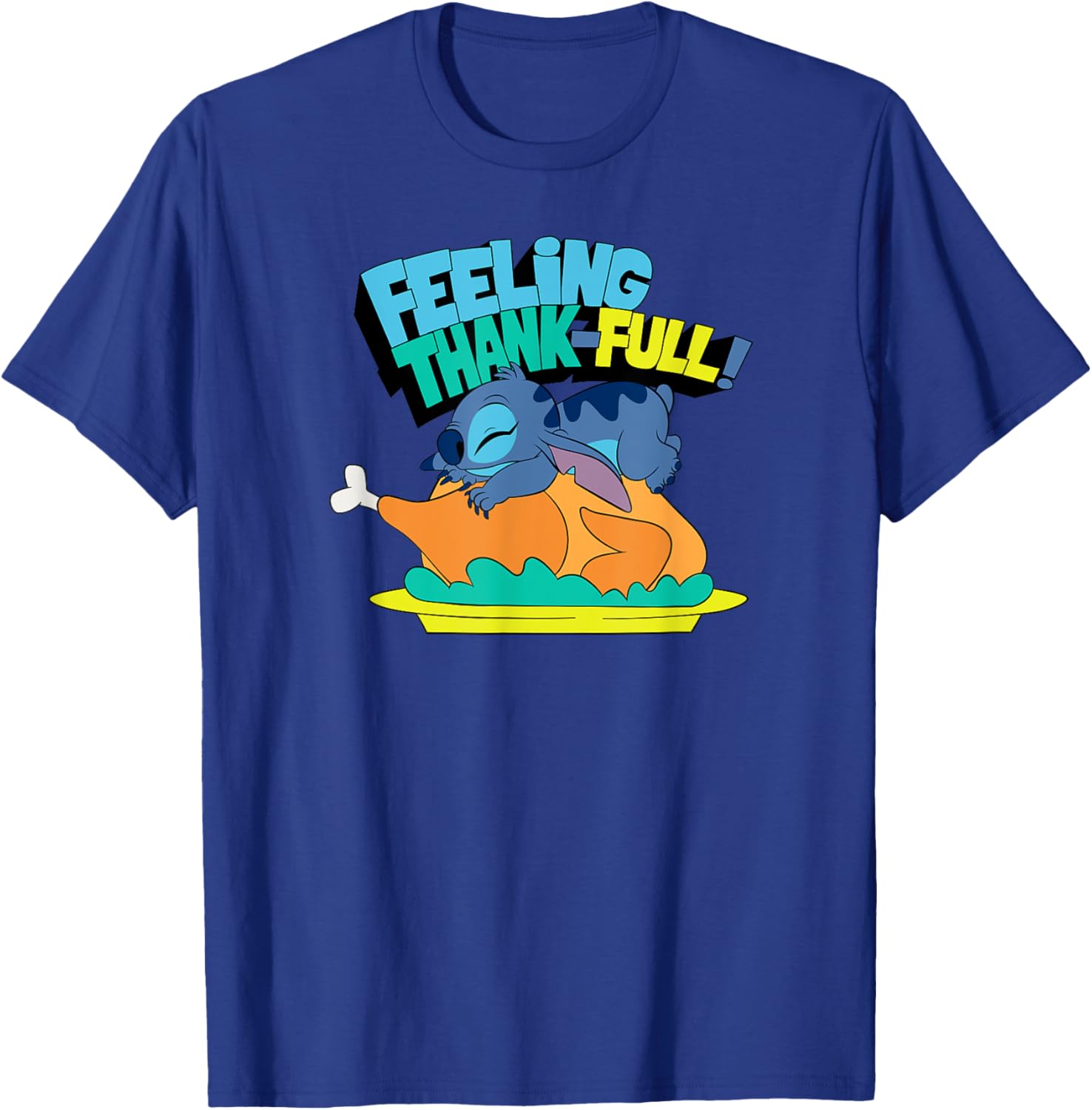 Thanksgiving Turkey Feeling Thank-full T-Shirt for Festive Style - 5