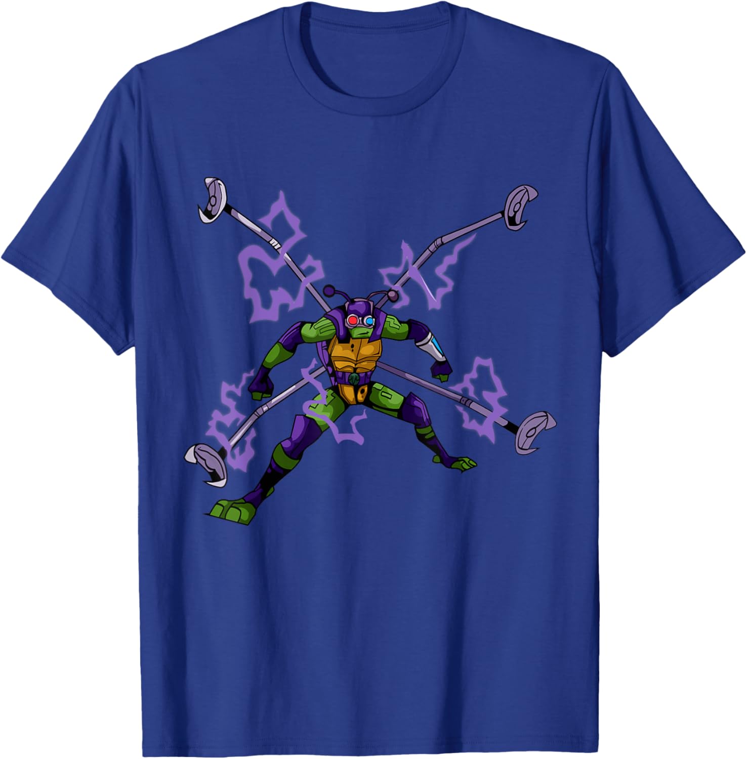 Mademark Teenage Mutant Ninja Turtles Donatello Spider Shell T-Shirt - 1