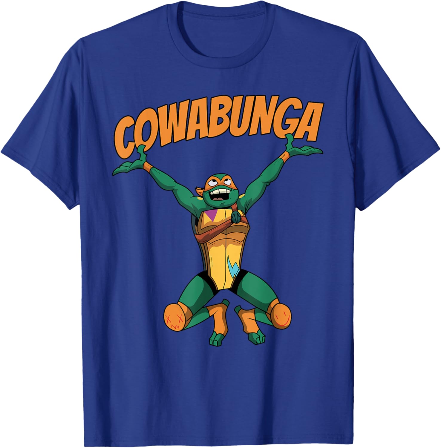 Mademark Teenage Mutant Ninja Turtles Mikey Cowabunga T-Shirt for Kids - 16