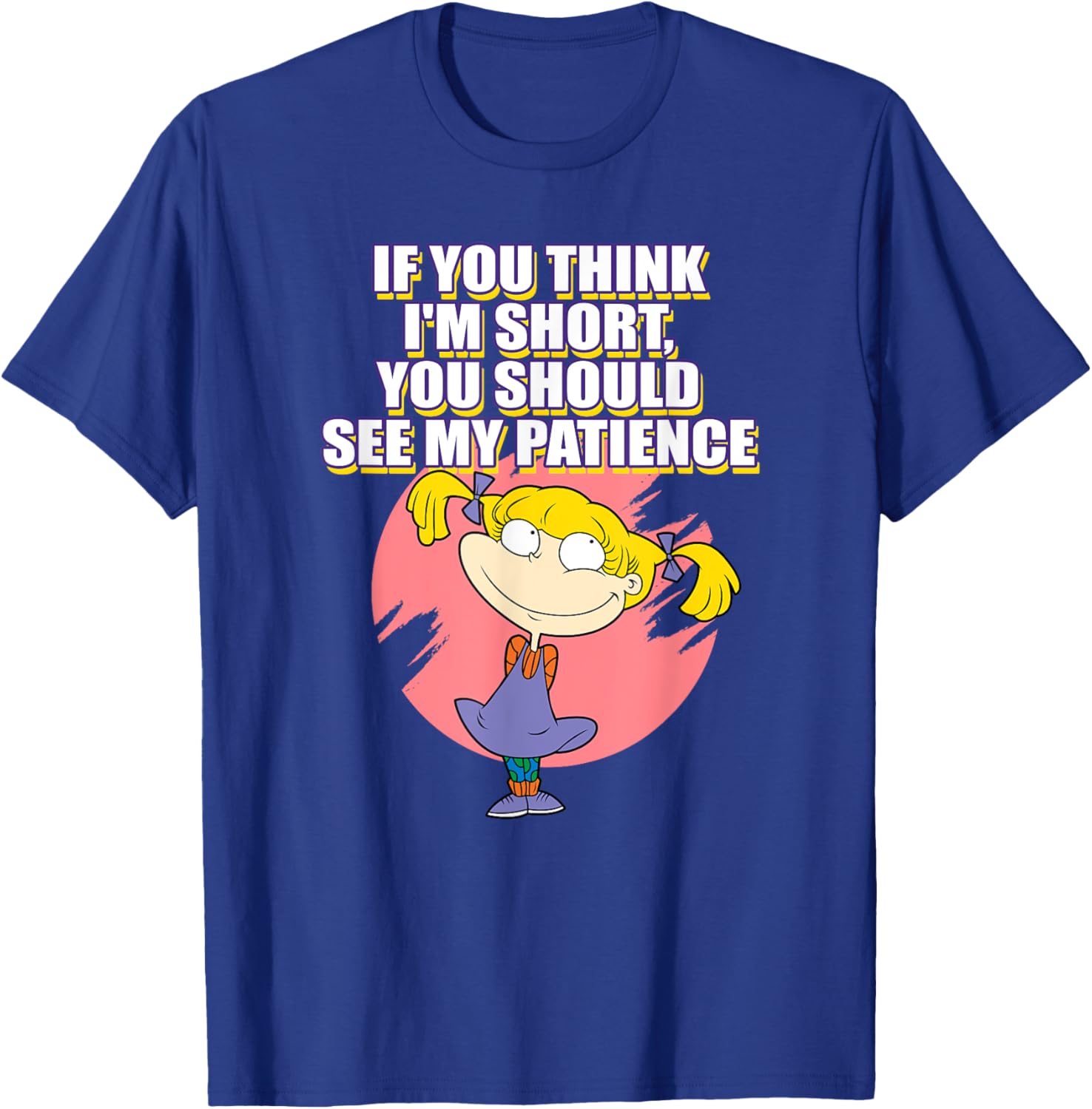 Mademark x Rugrats Angelica Patience T-Shirt for Trendy Kids Fashion - 6