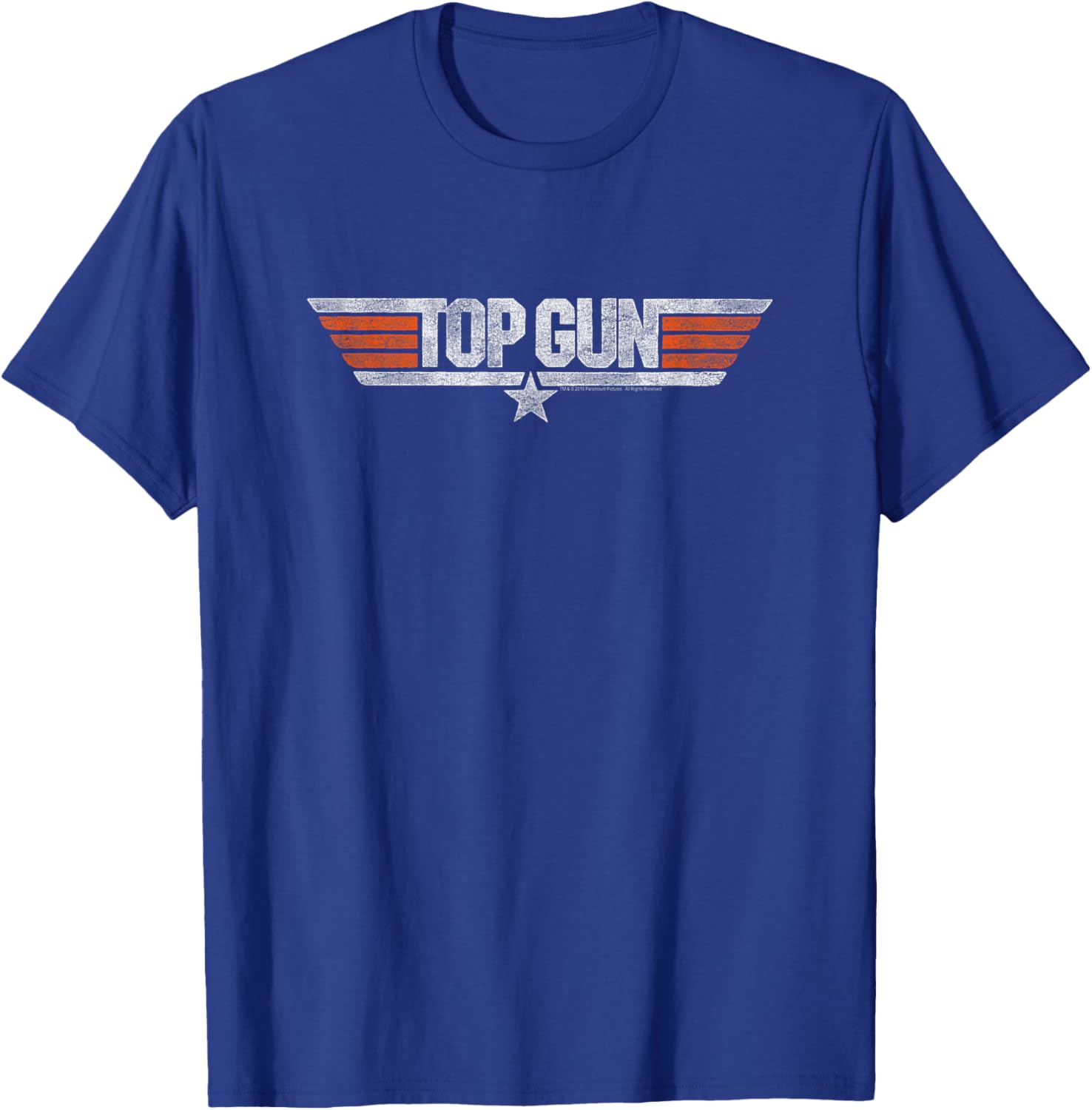 Top Gun Distressed Logo T-Shirt - Stylish Casual Tee for Fans - 3