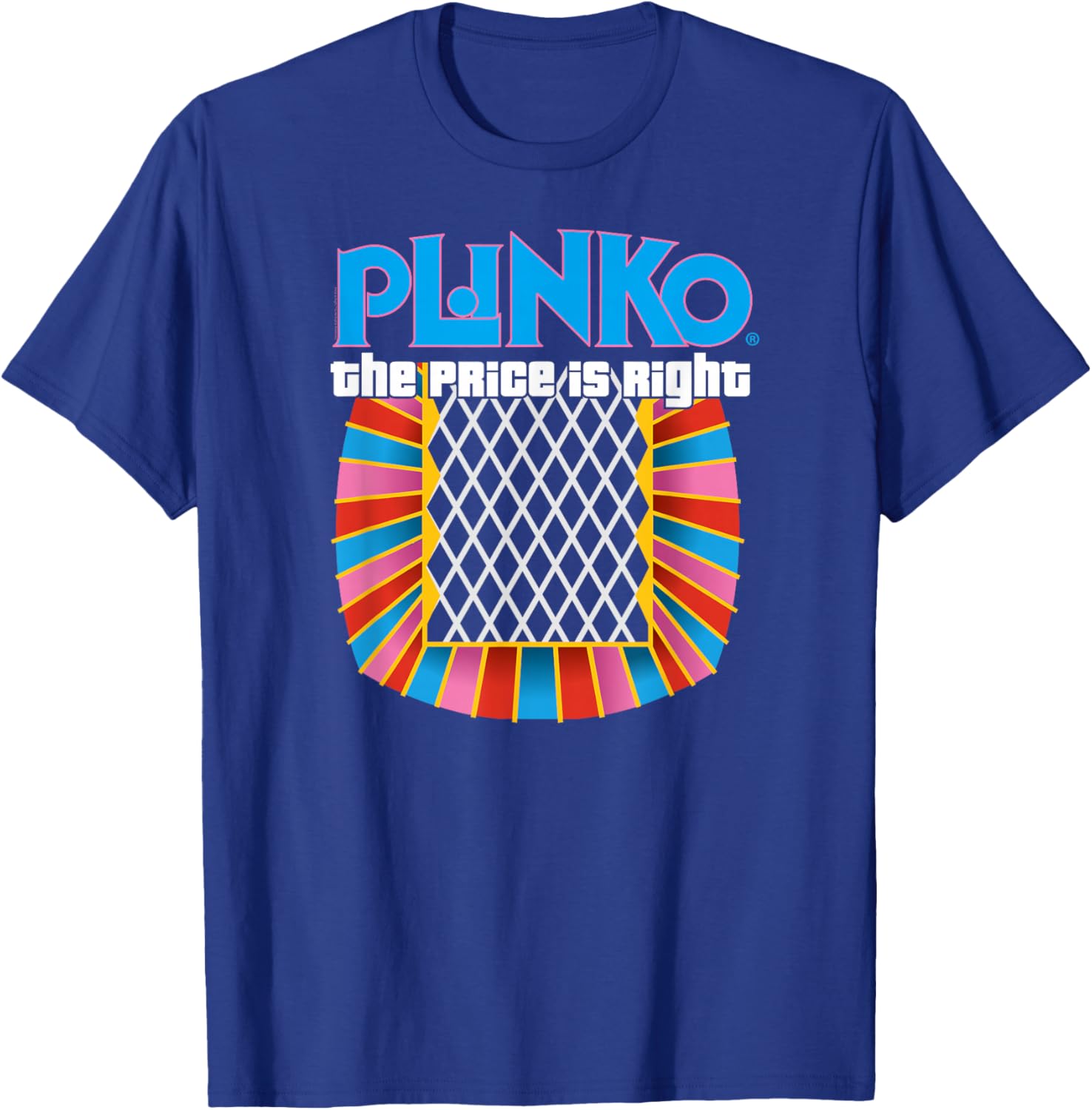 Price is Right Unisex Adults Black Plinko T-Shirt for Fun Game Lovers - 12