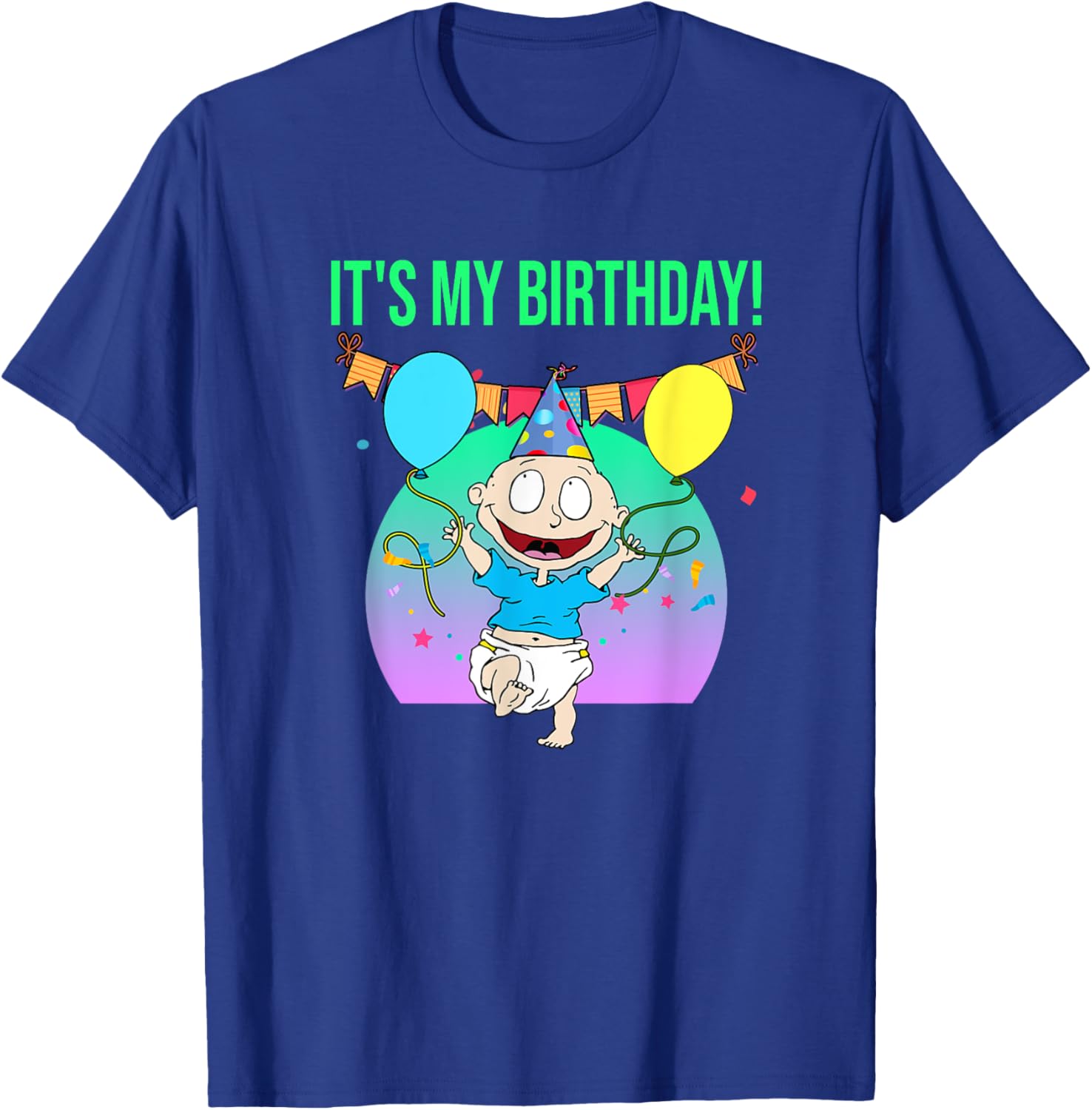 Mademark Rugrats Tommy Pickles Birthday T-Shirt for Kids and Adults - 13