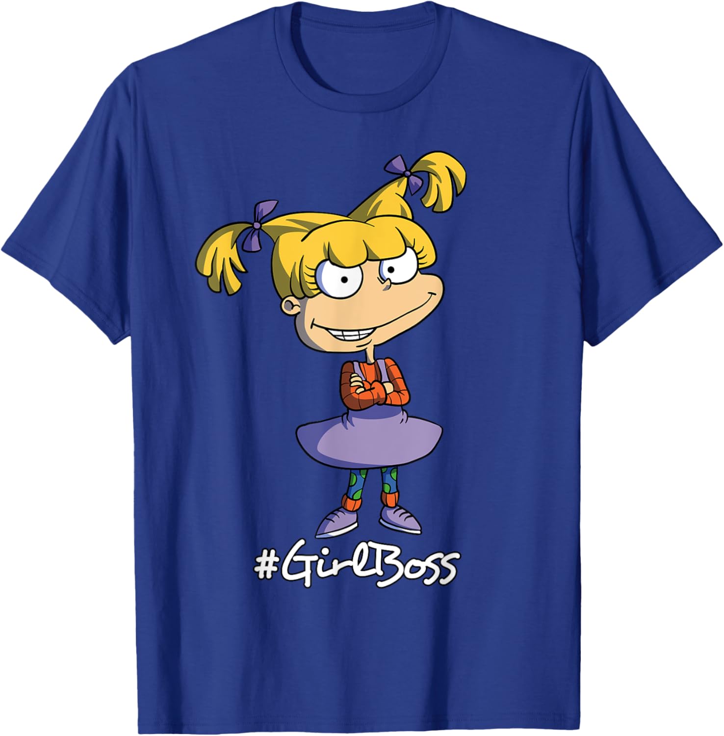 Mademark x Rugrats Angelica Pickles Girl Boss T-Shirt for Kids - 3