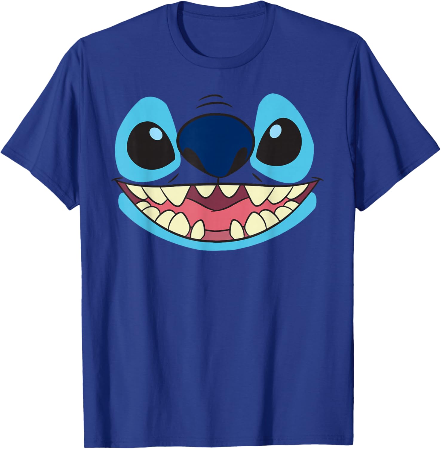 Disney Lilo and Stitch Big Face Stitch T-Shirt for Kids and Adults - 2