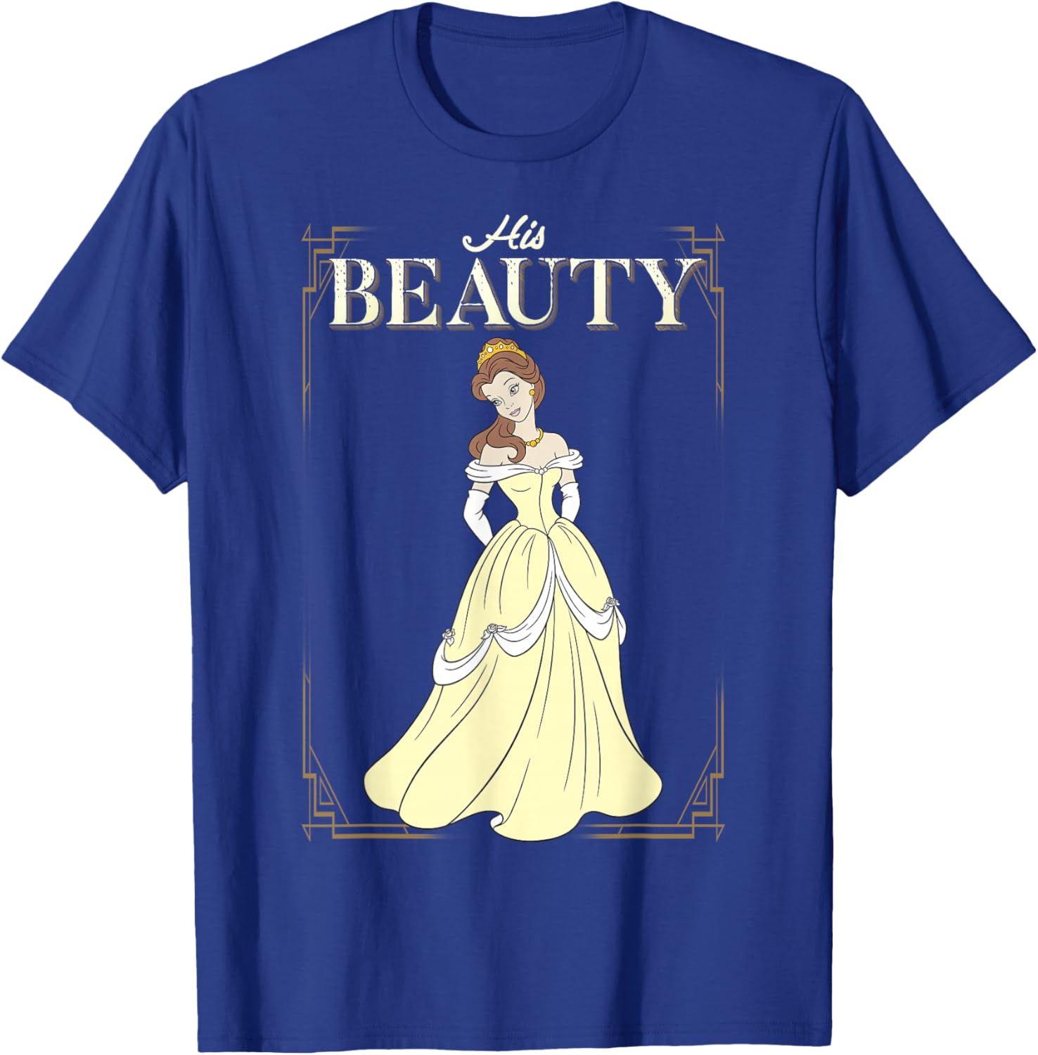 Disney Beauty and the Beast Belle Vintage Frame T-Shirt for Fans - 3