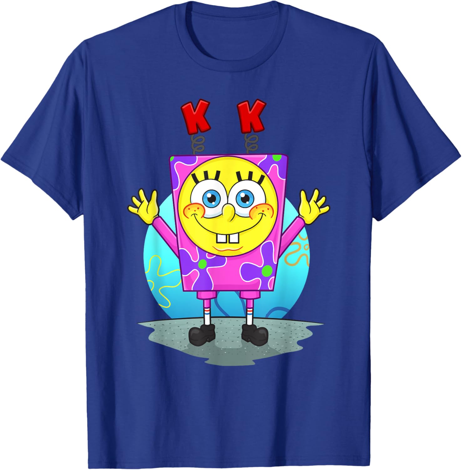 Mademark SpongeBob Kuddly Krab Costume T-Shirt for Fun Dress-Up Days - 7