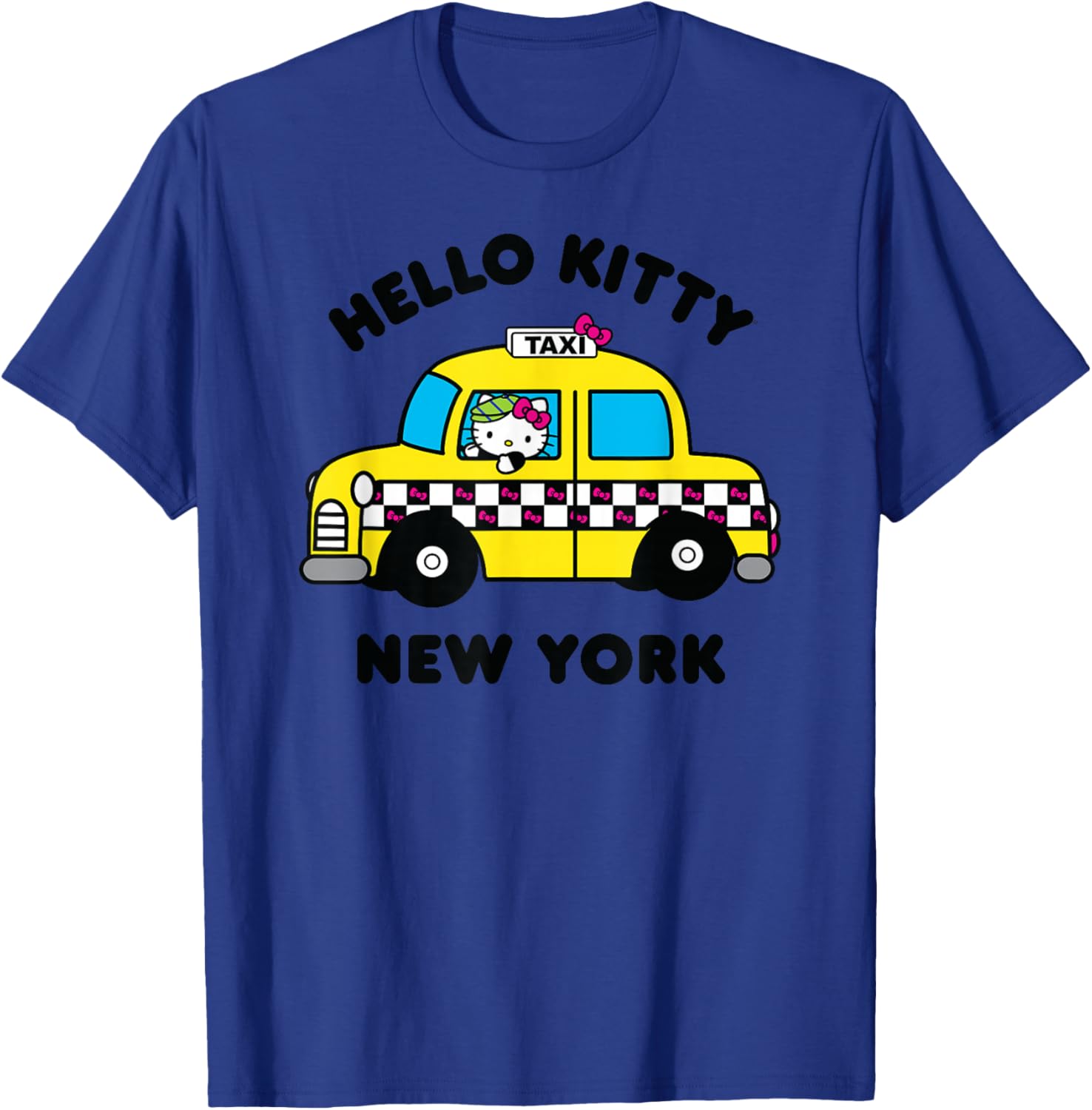 Hello Kitty New York Taxi T-Shirt Fun Gift for Cat Lovers and Tourists - 4
