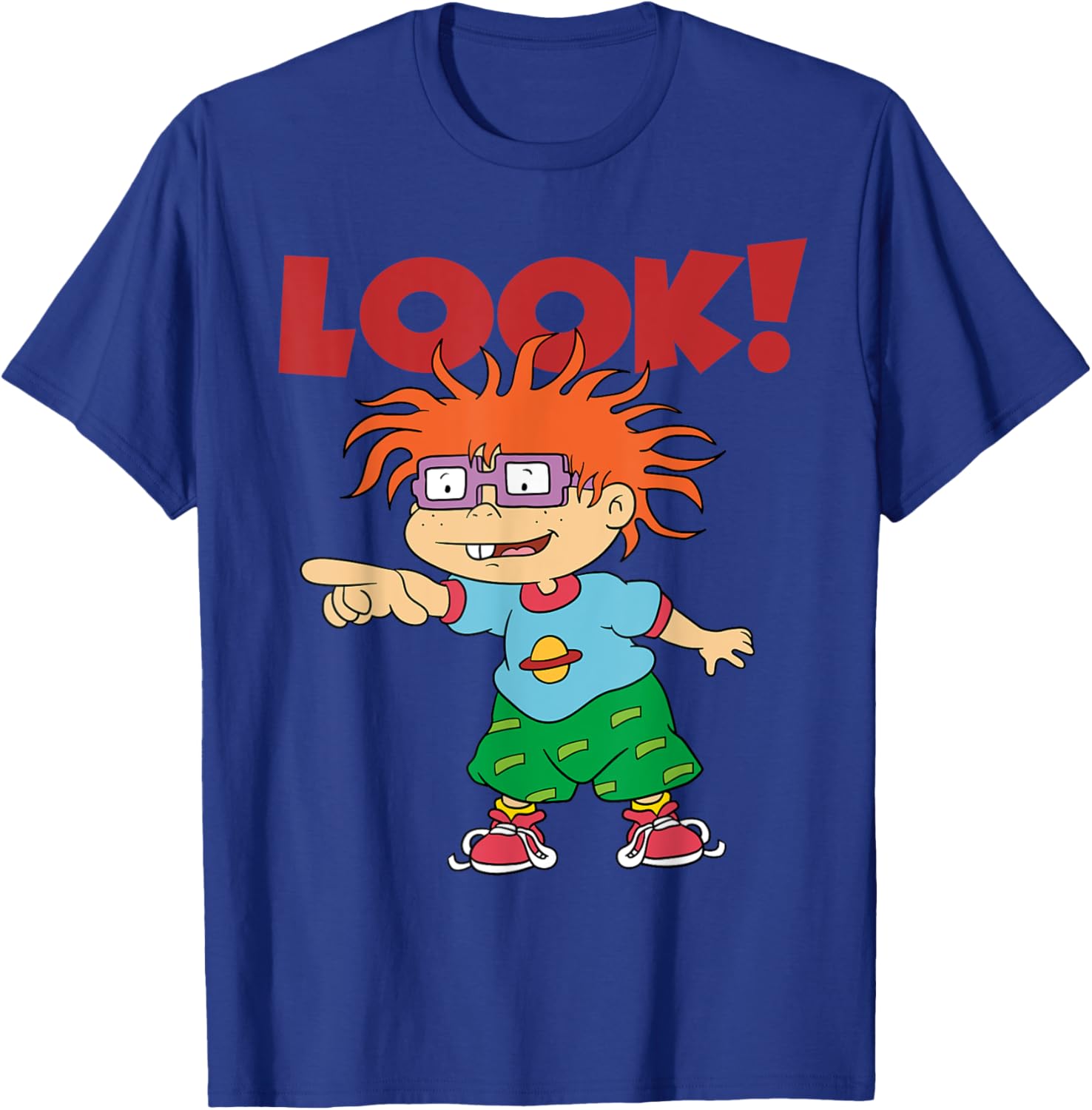Mademark Rugrats Chuckie Finster Look T-Shirt for Kids and Adults - 11