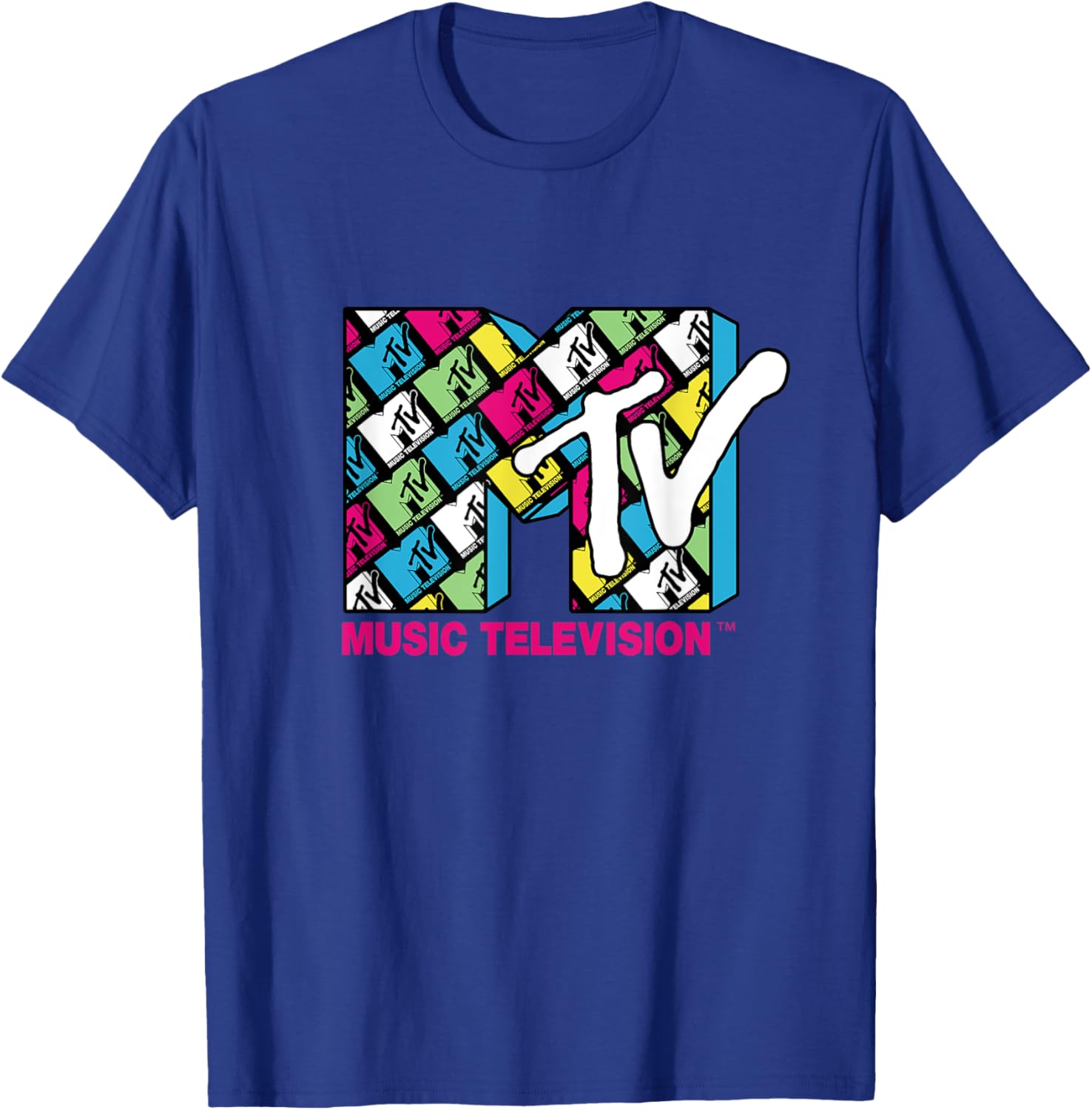 MTV Logo Colorful Mini Logos T-Shirt by Mademark - Trendy Casual Wear - 7