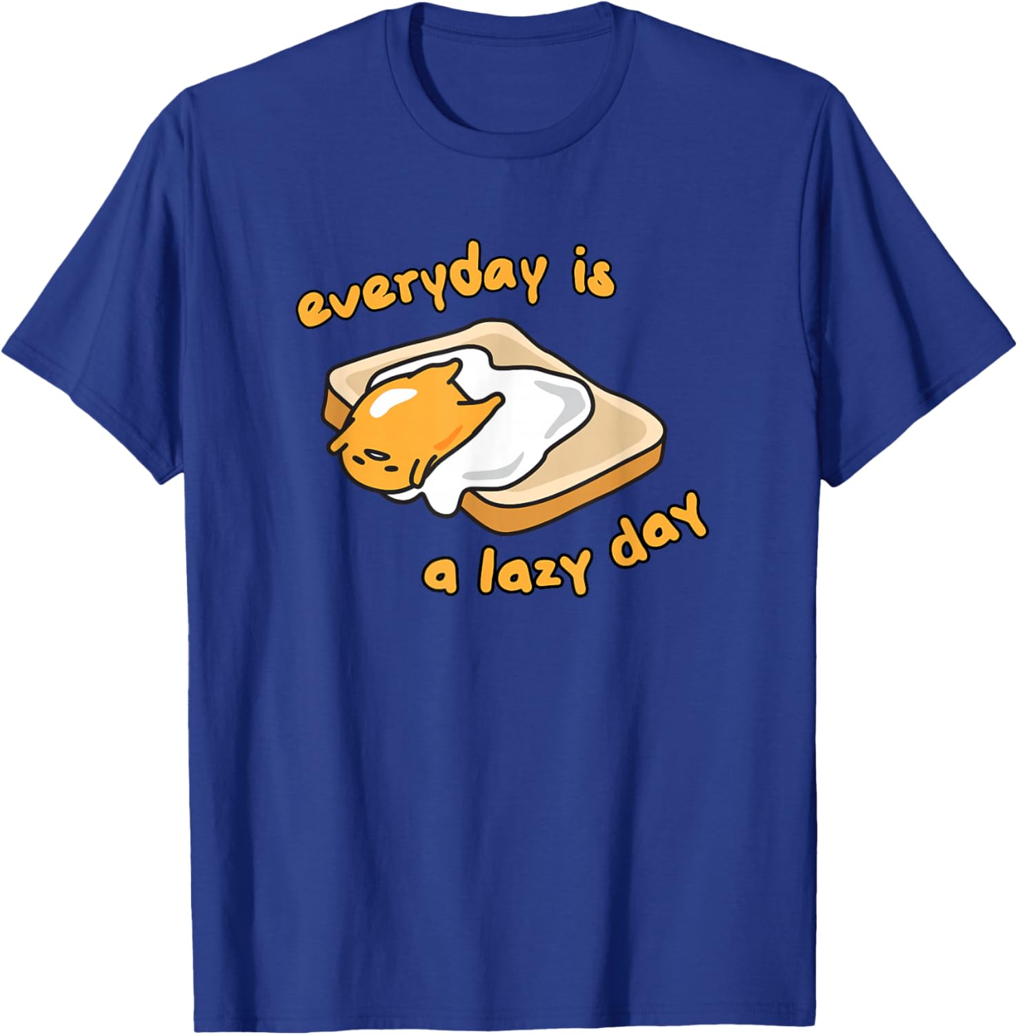 Gudetama Lazy Day T-Shirt for Relaxed Comfort and Fun Style - 11