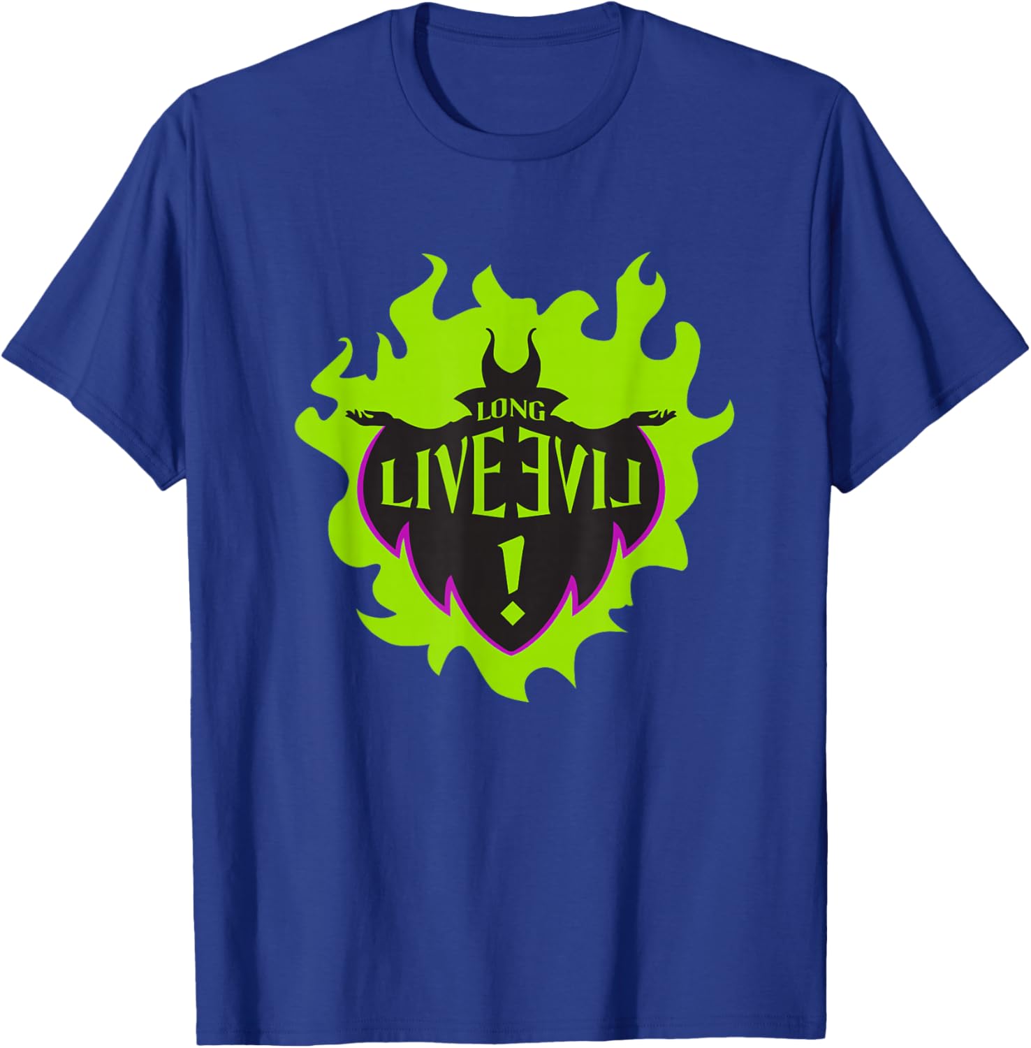 Disney Descendants Maleficent Long Live Evil T-Shirt for Fans - 2