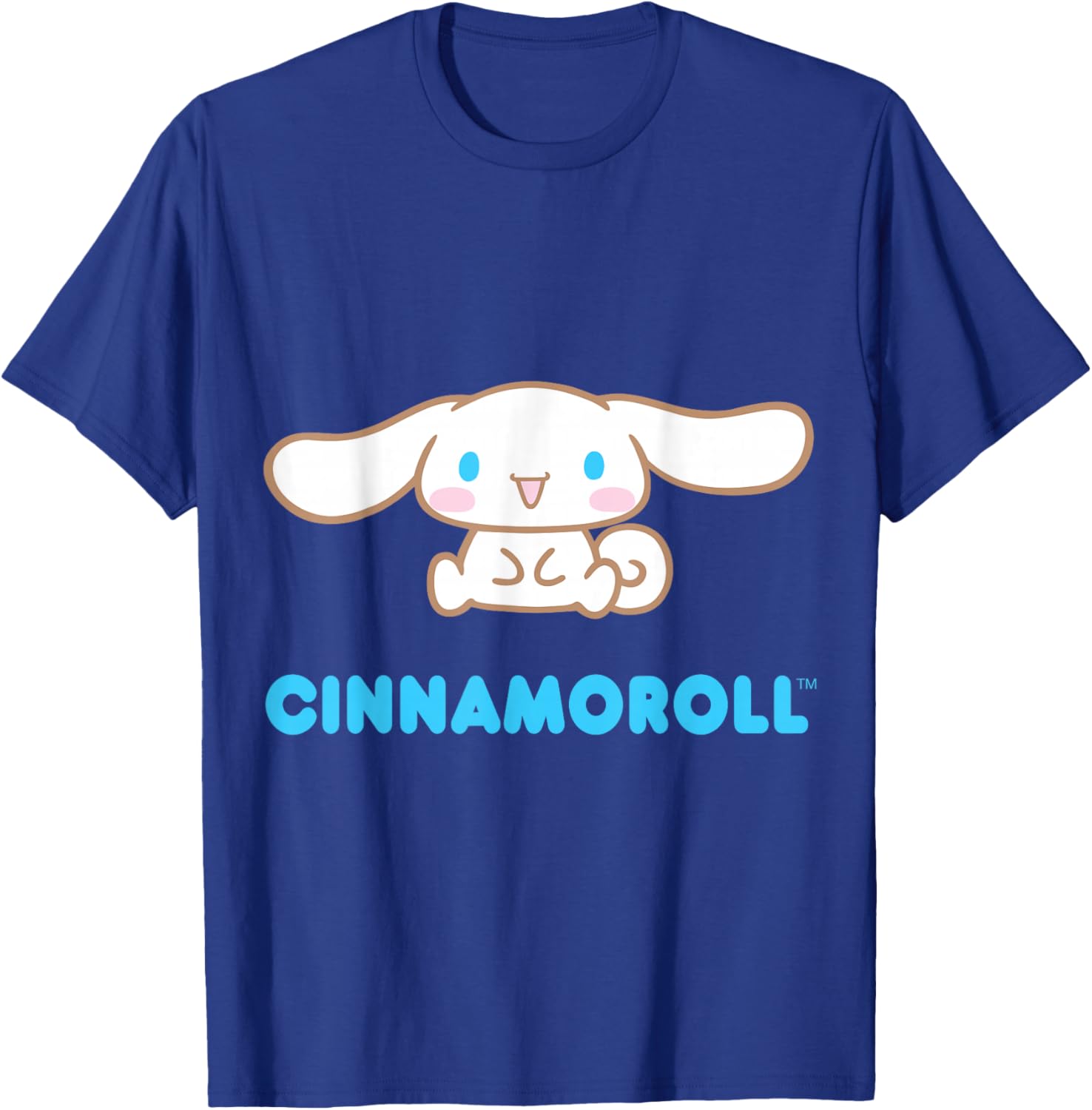 Cinnamoroll Front and Back T-Shirt in Black - Stylish Sanrio Apparel - 11