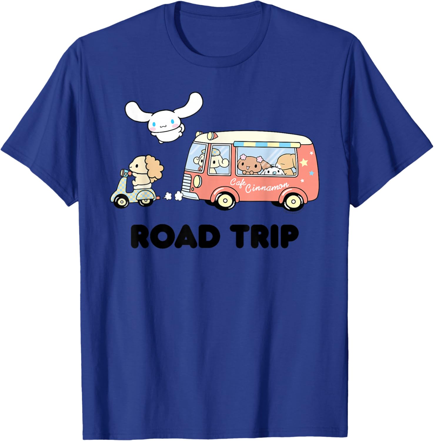 Cute Cinnamoroll Road Trip T-Shirt for Fun Adventures and Travel - 9